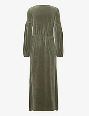ODD MOLLY - Carola Long Dress - maxi dresses - cargo green - 1
