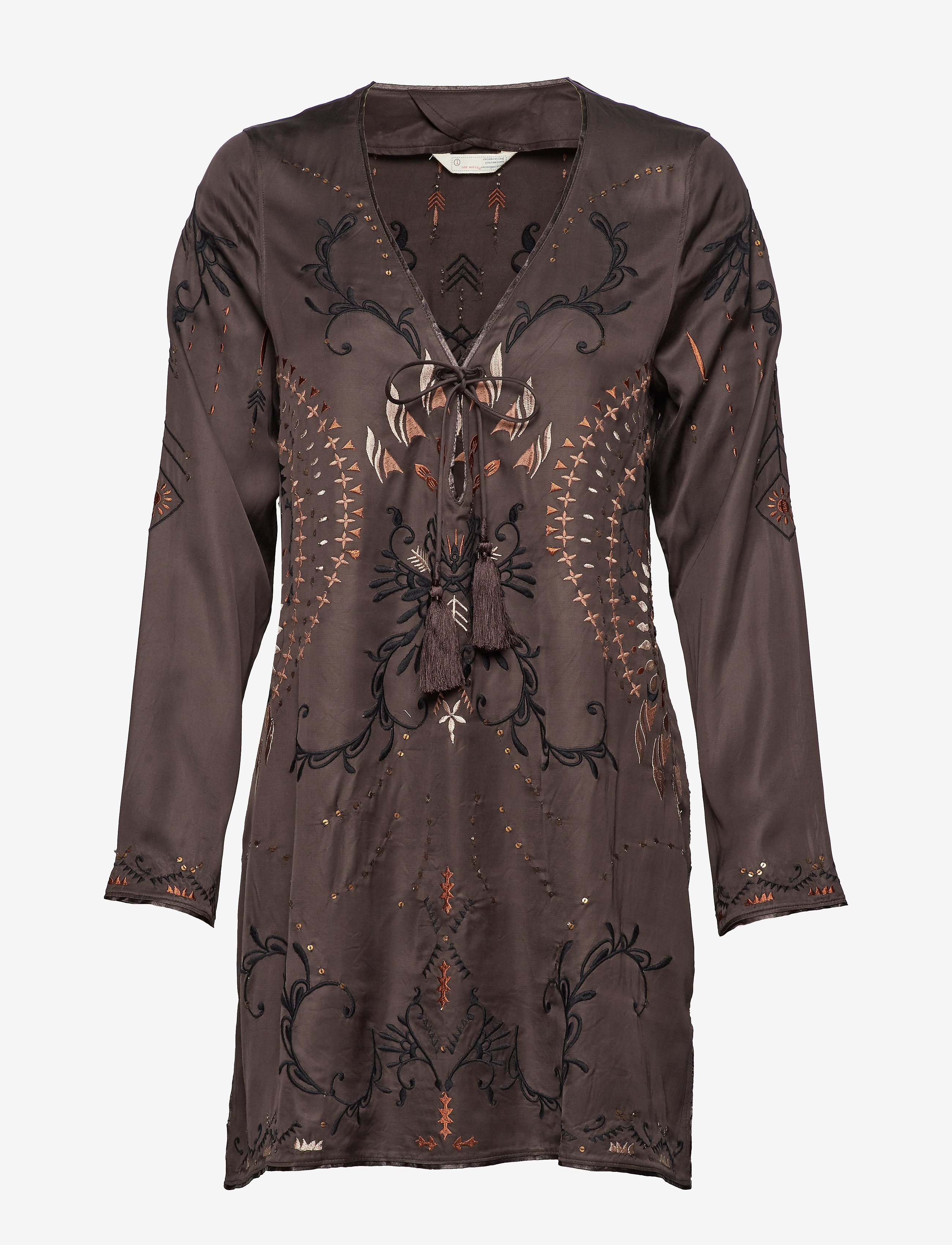 ODD MOLLY Dolomite Tunika Braun - XS - Damen