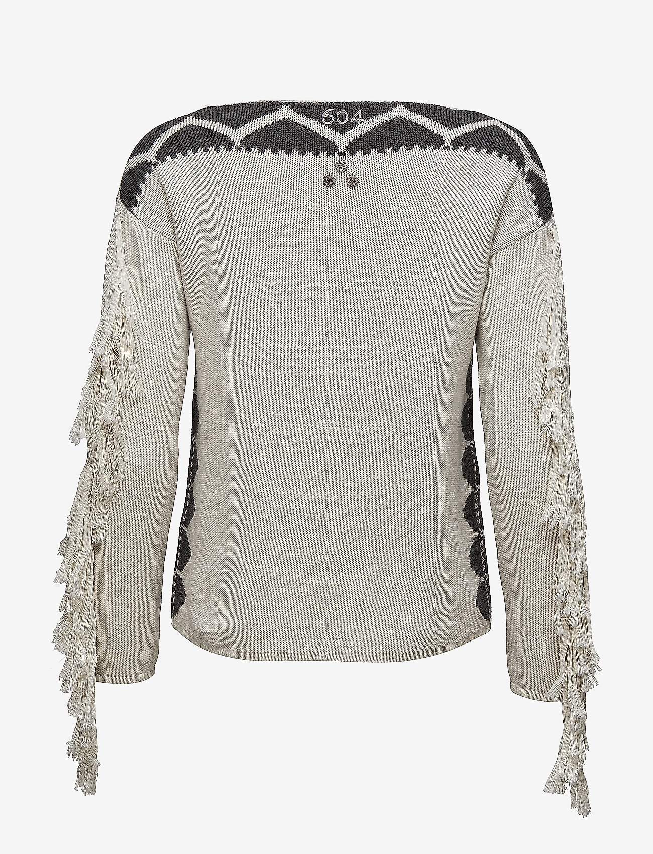 ODD MOLLY - to the sky sweater - chalk - 1