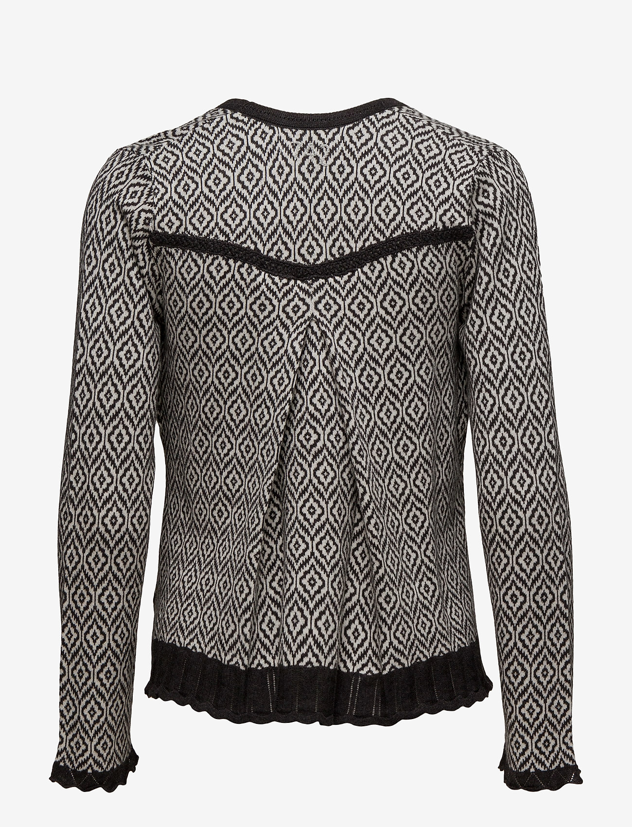 ODD MOLLY - ready-set-go cardigan - almost black - 1