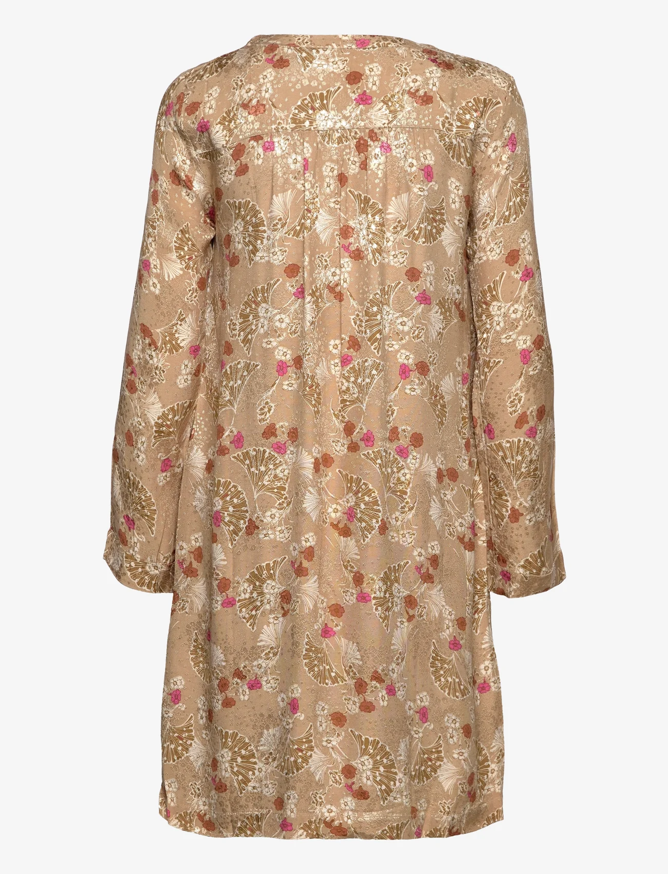 ODD MOLLY - Tiffany Dress - trumpos suknelės - brown marbel - 1