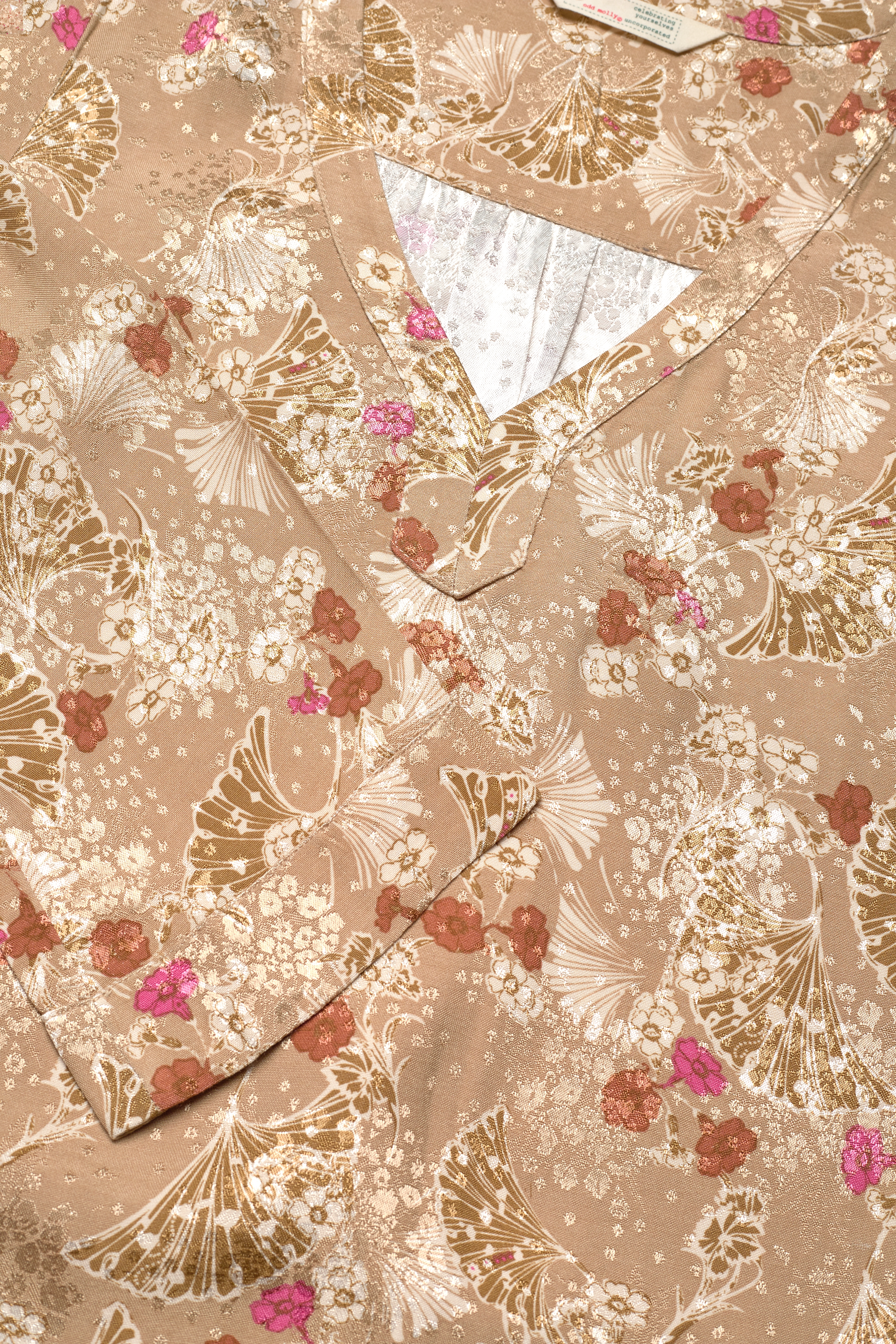 ODD MOLLY - Tiffany Dress - korte kjoler - brown marbel - 4