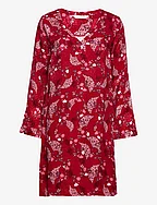Tiffany Dress - CHILI RED
