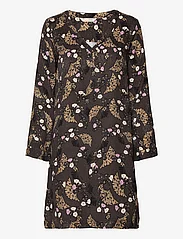 ODD MOLLY - Tiffany Dress - minikleidid - deep asphalt - 0