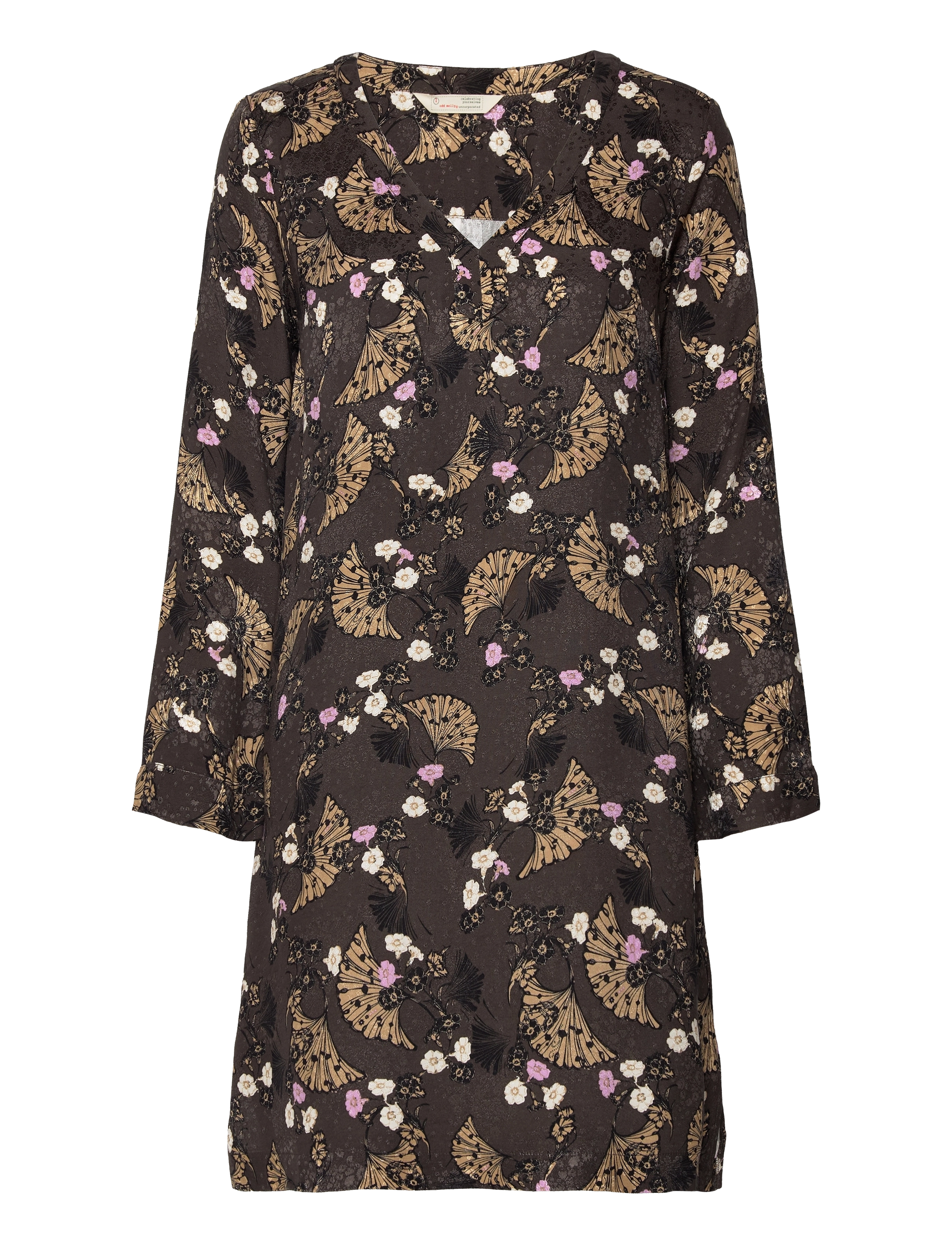 ODD MOLLY Tiffany Dress - Kleidid - DEEP ASPHALT / multi