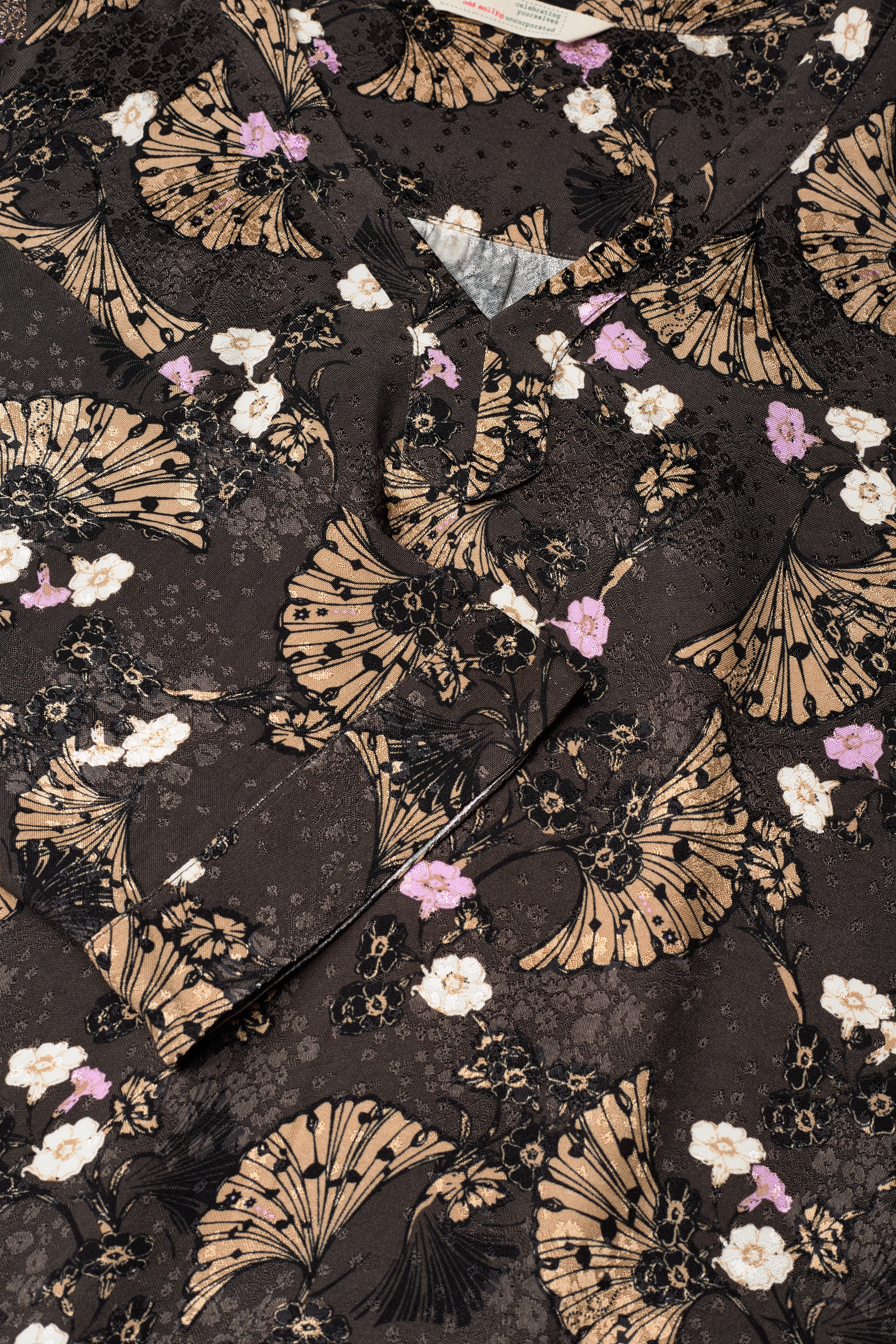ODD MOLLY - Tiffany Dress - korte kjoler - deep asphalt - 4