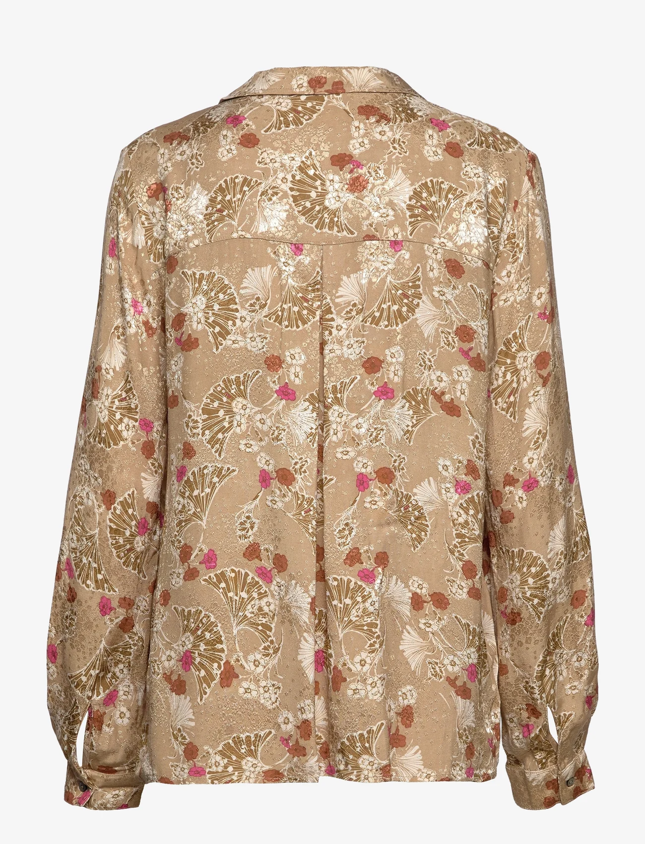 ODD MOLLY - Tiffany Blouse - bluzki z długimi rękawami - brown marbel - 1