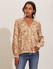 ODD MOLLY - Tiffany Blouse - long-sleeved blouses - brown marbel - 2