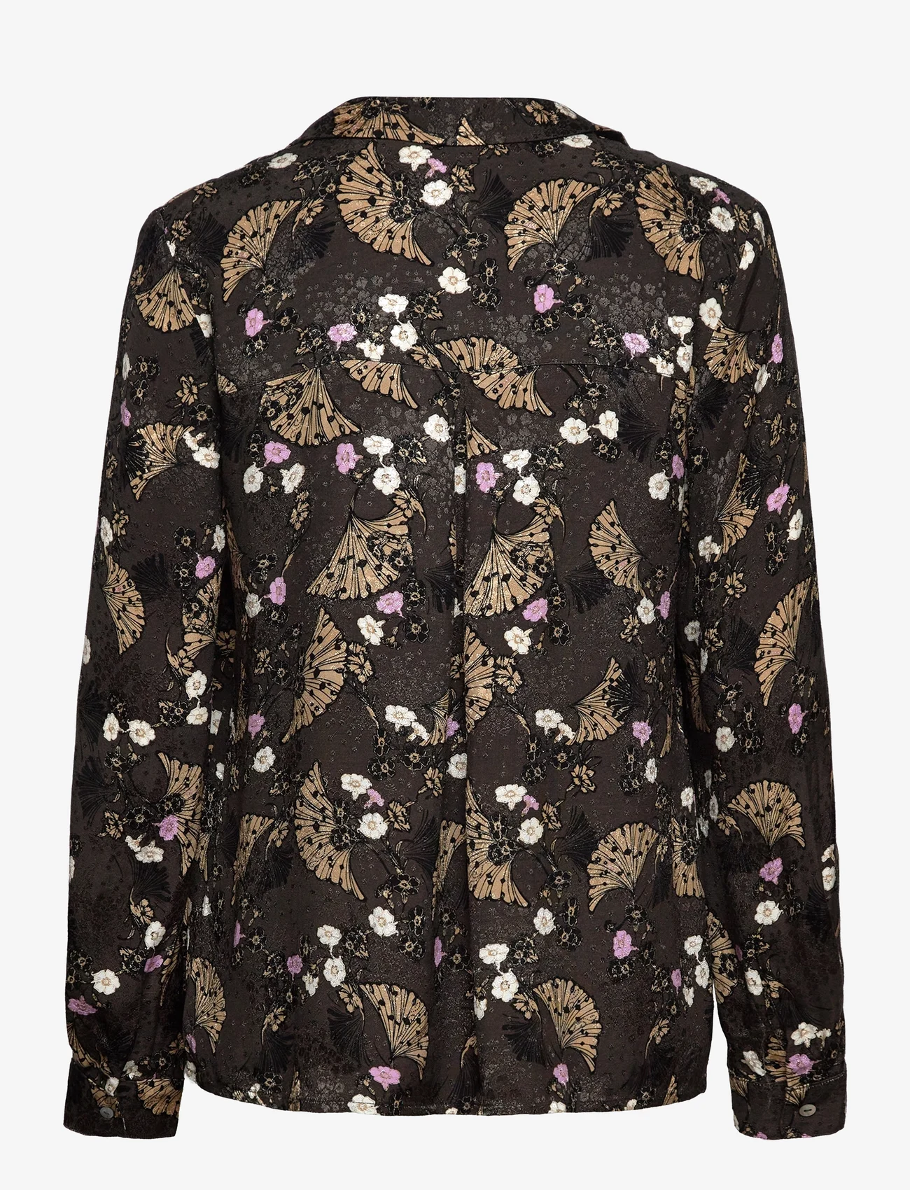 ODD MOLLY - Tiffany Blouse - blouses met lange mouwen - deep asphalt - 1