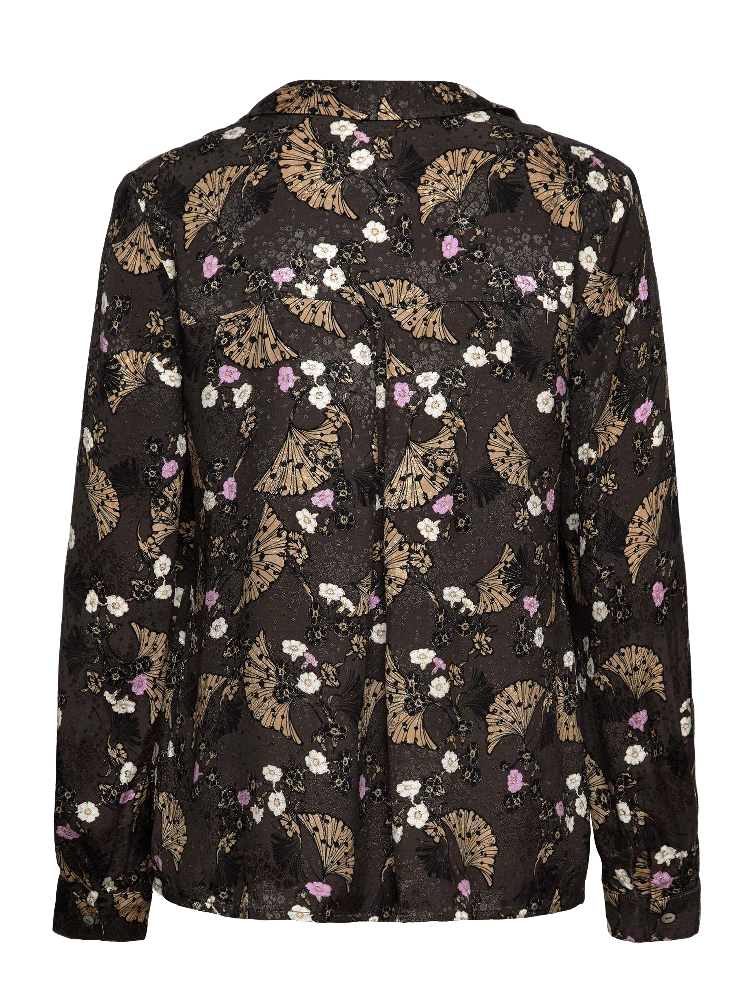ODD MOLLY - Tiffany Blouse - langärmlige blusen - deep asphalt - 2