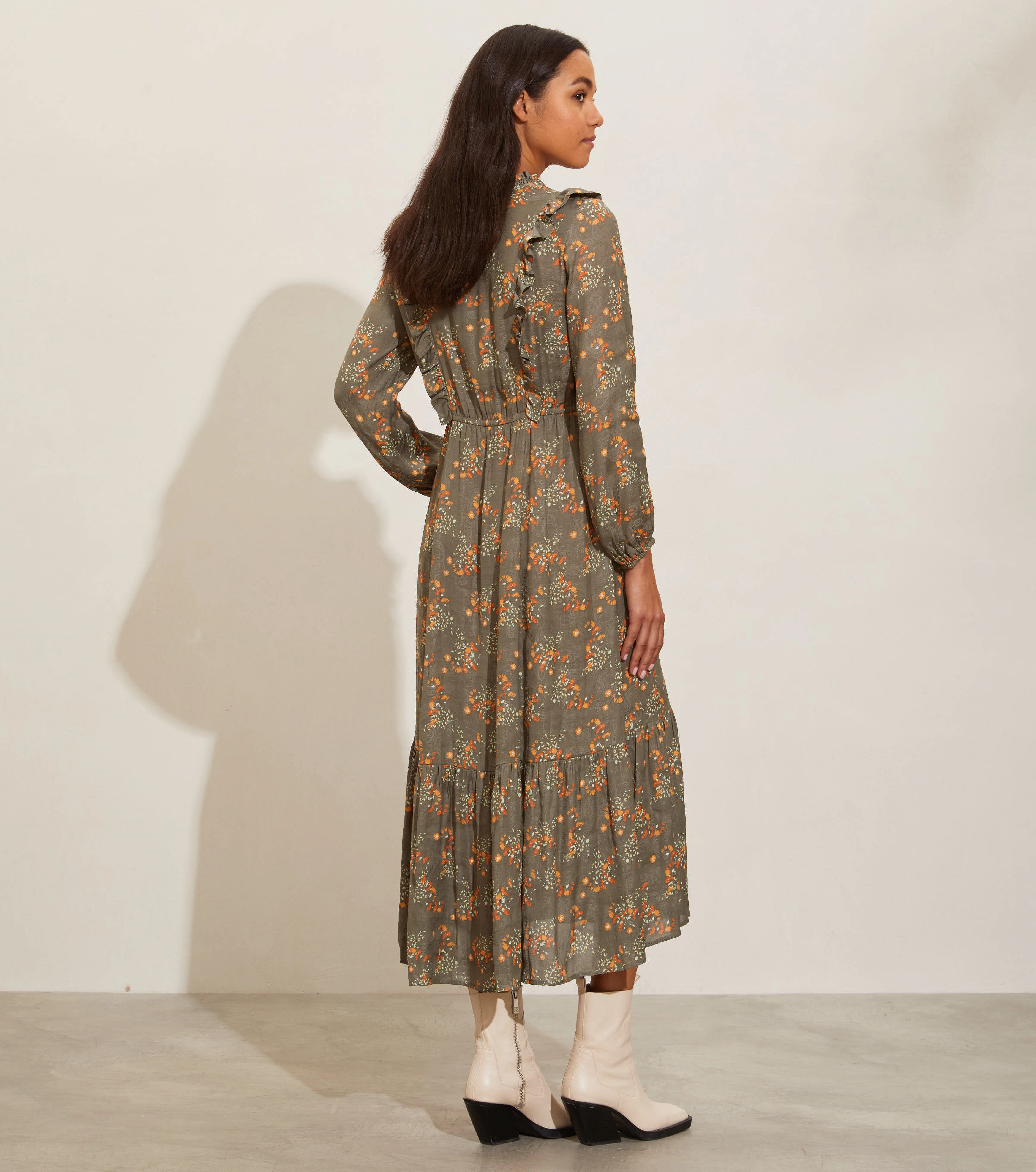 ODD MOLLY - Kiera Dress - faded cargo - 3