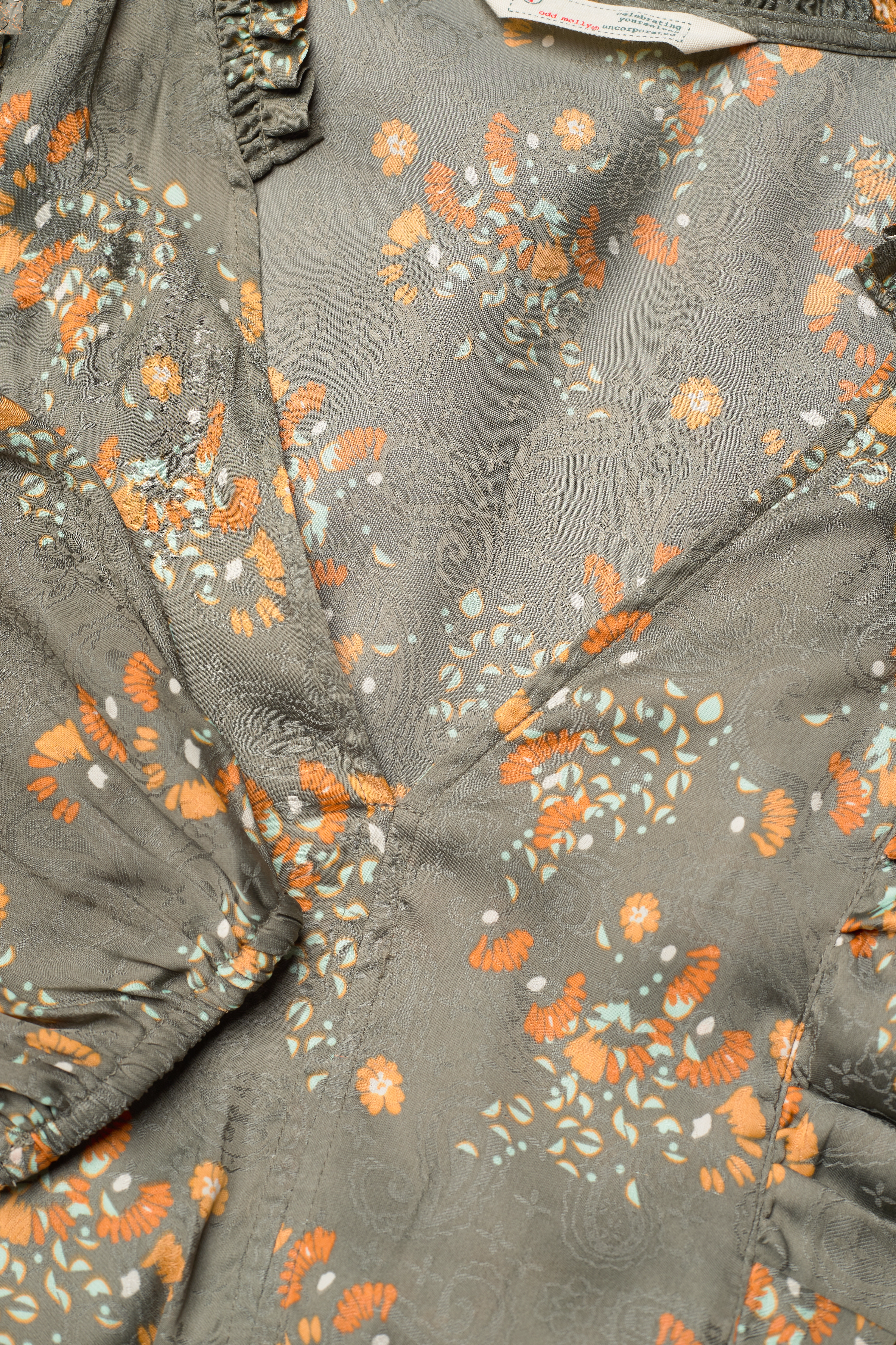 ODD MOLLY - Kiera Dress - faded cargo - 4