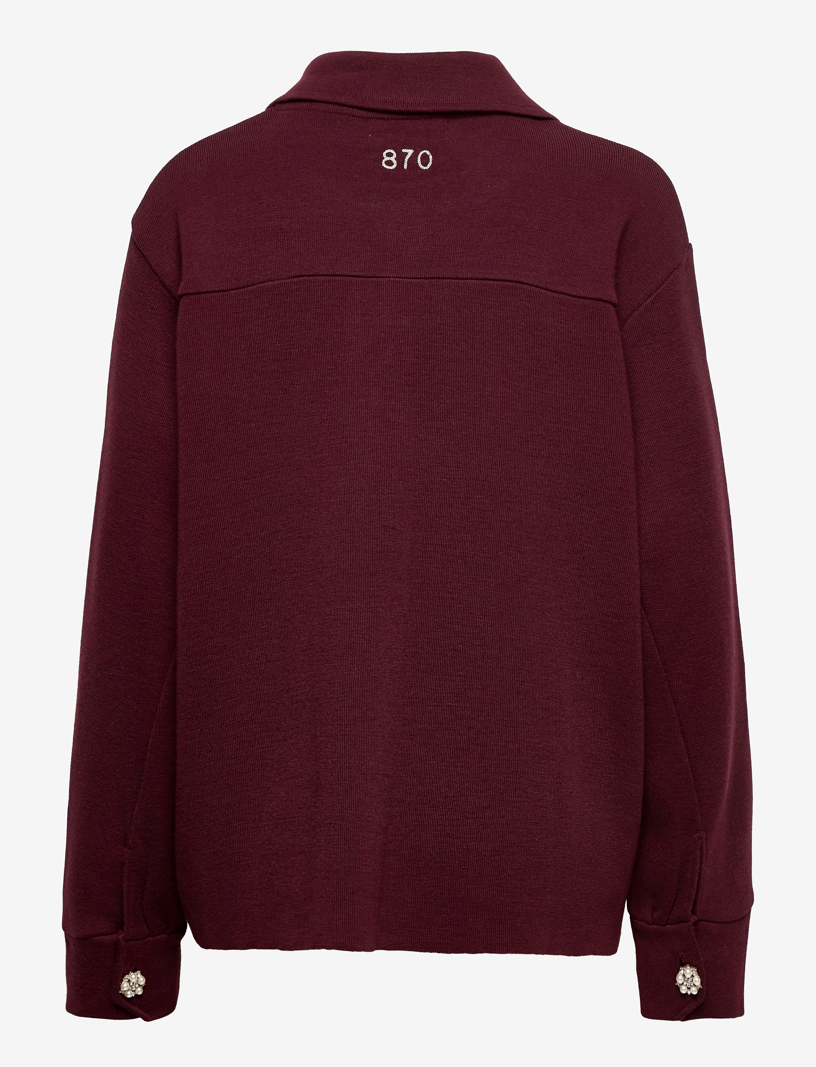 ODD MOLLY - Mira Shirt - brown plum - 2