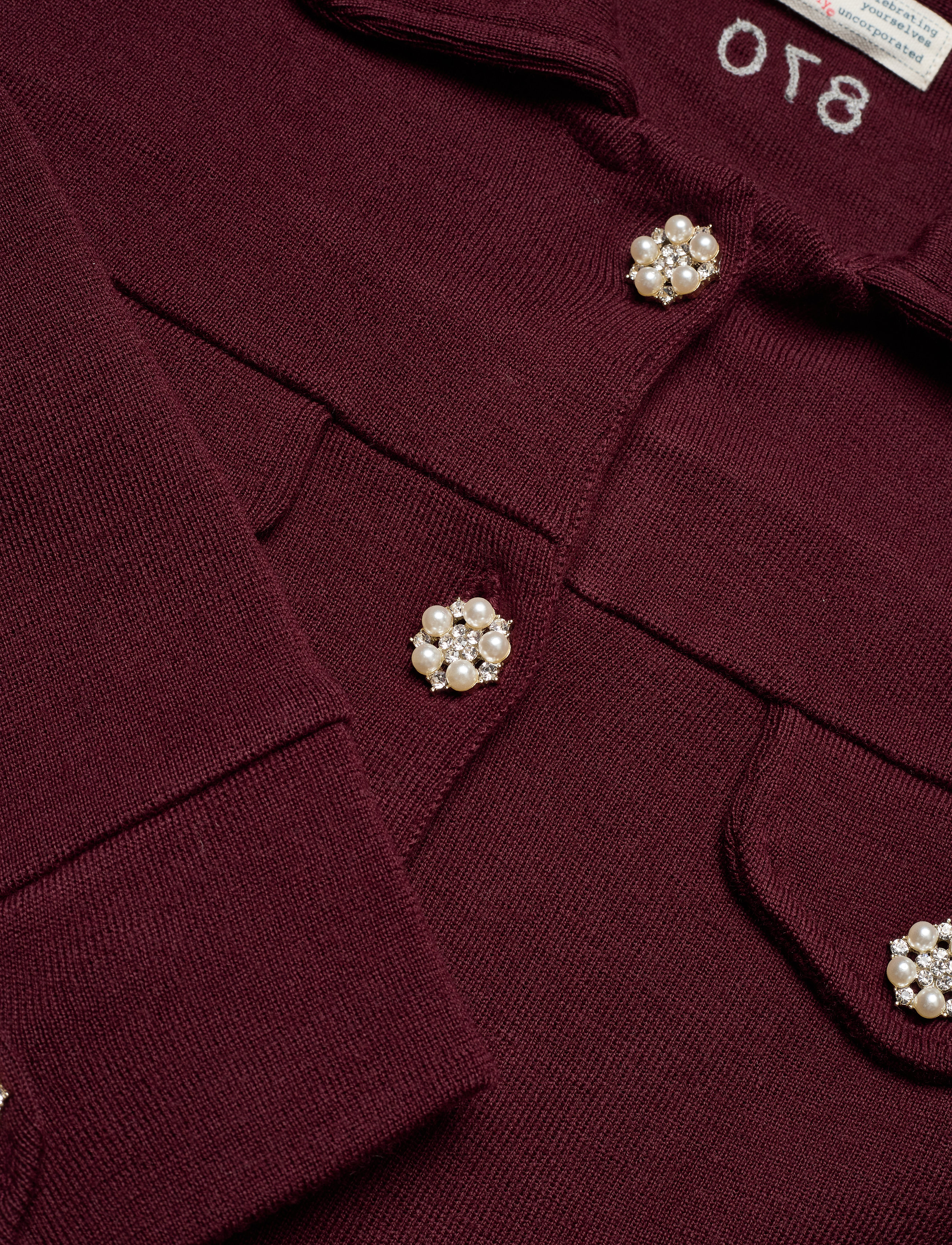 ODD MOLLY - Mira Shirt - brown plum - 4