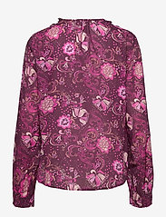 ODD MOLLY - Doreen Blouse - long-sleeved blouses - dark purple - 1