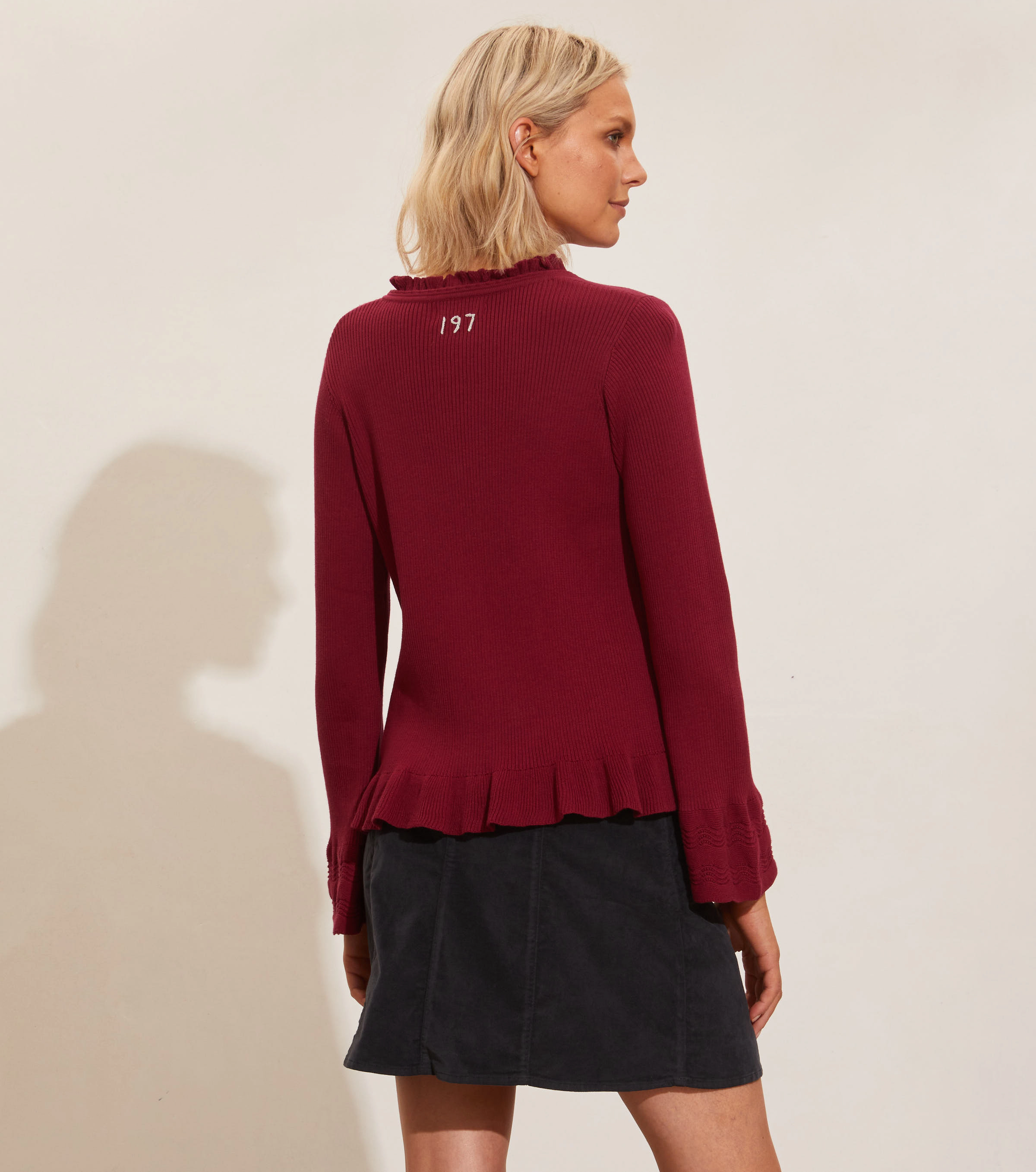ODD MOLLY - Kourtney Top - burned rose - 3