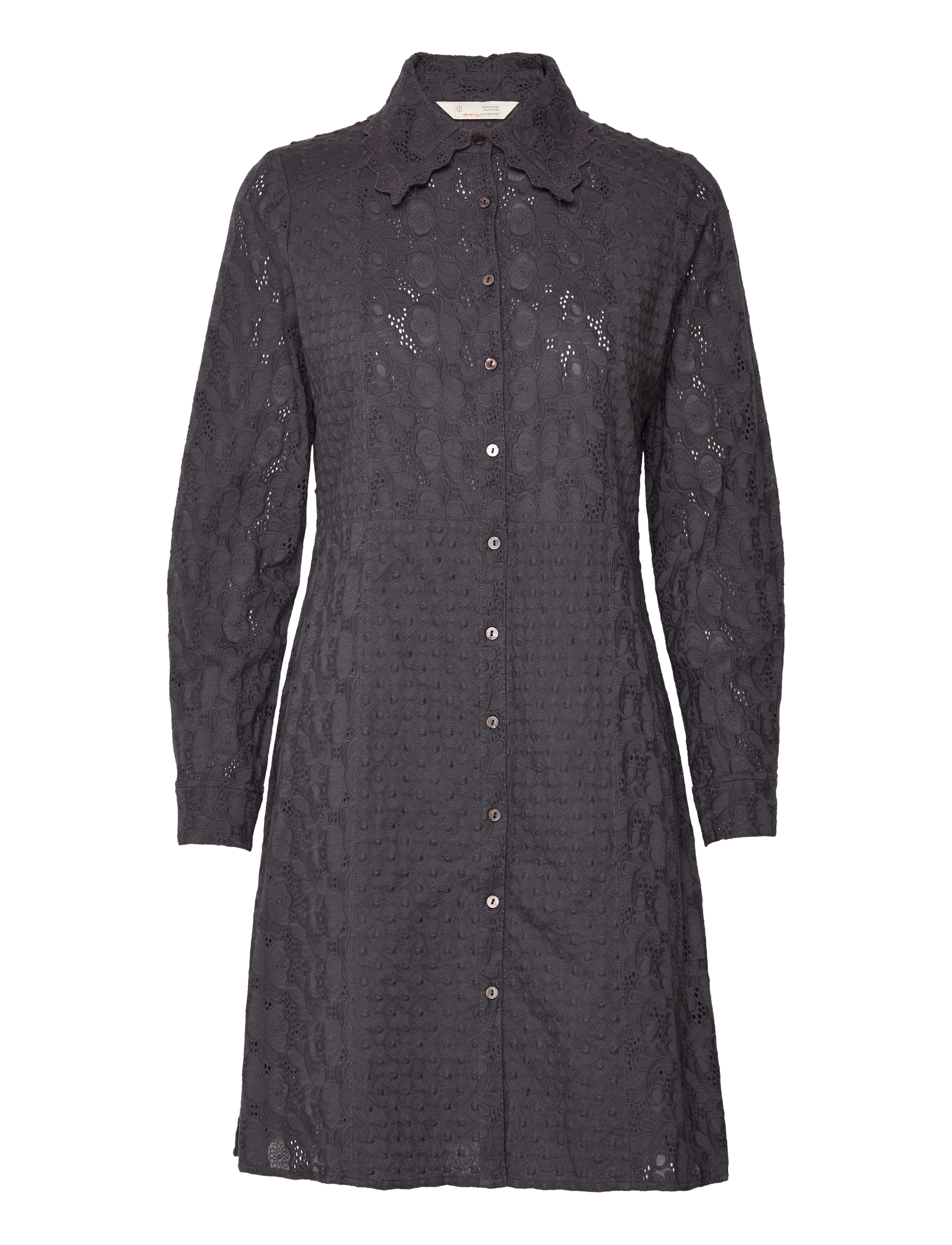 ODD MOLLY - Regina Dress - asphalt - 0