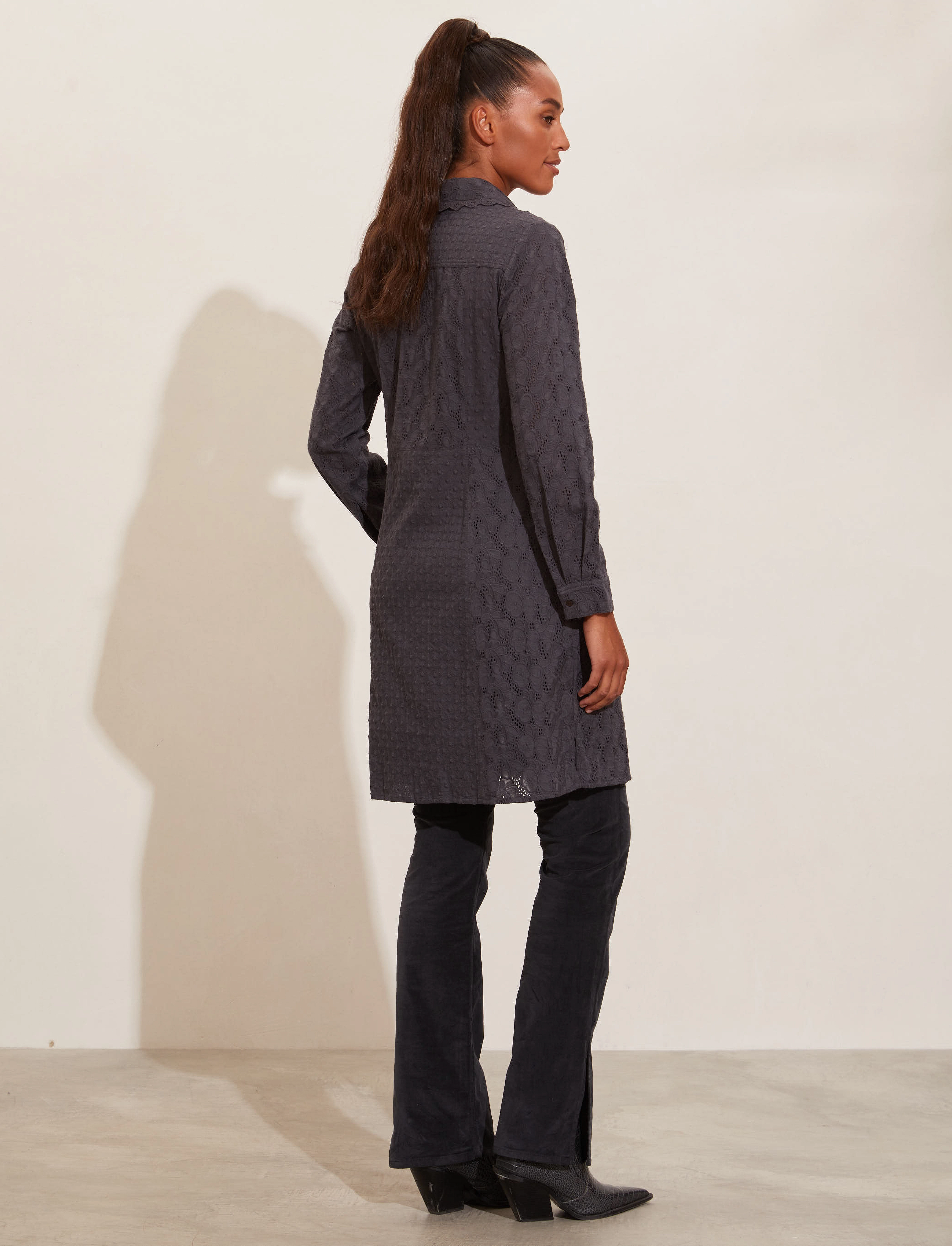 ODD MOLLY - Regina Dress - asphalt - 3