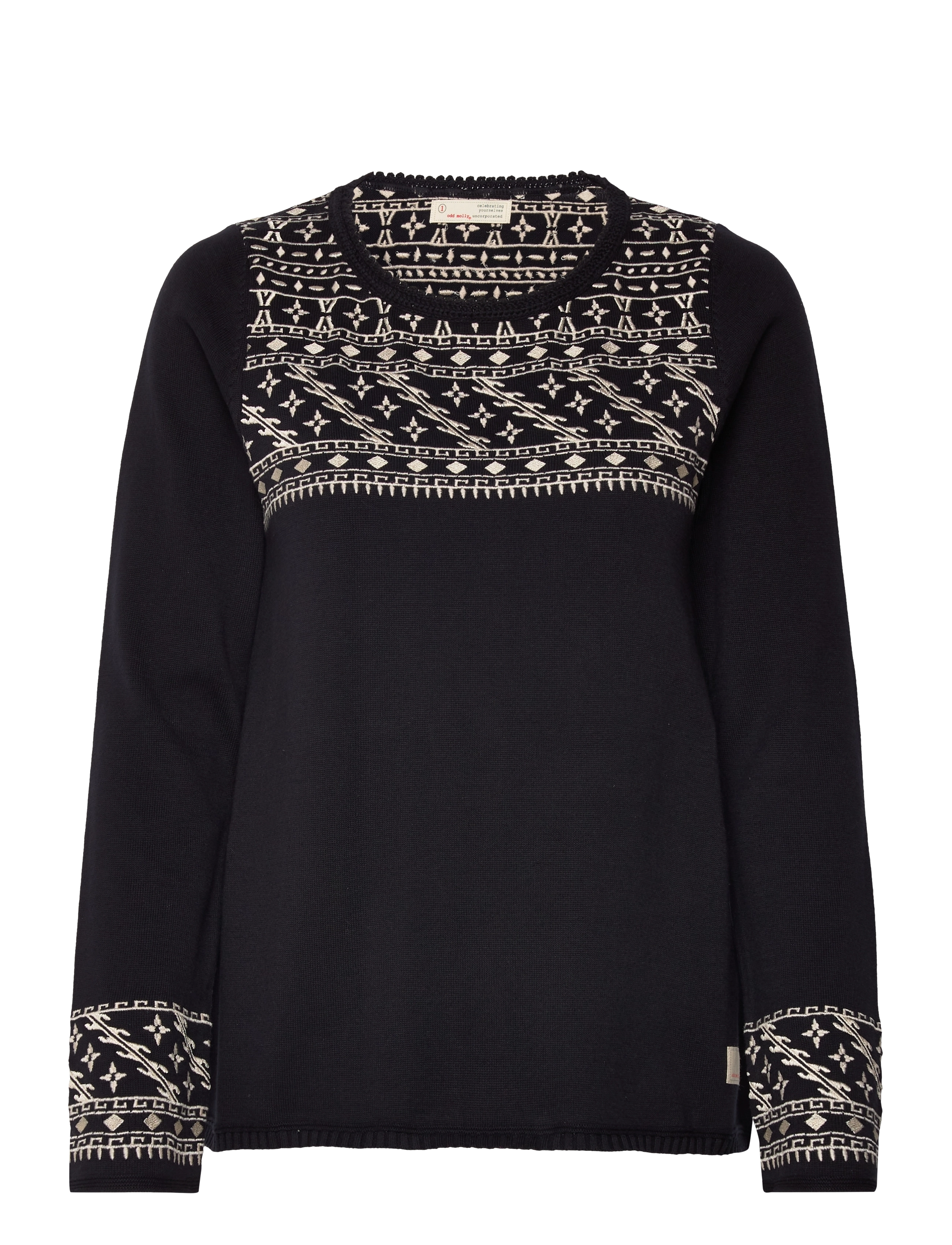 ODD MOLLY - Millie Top - almost black - 0