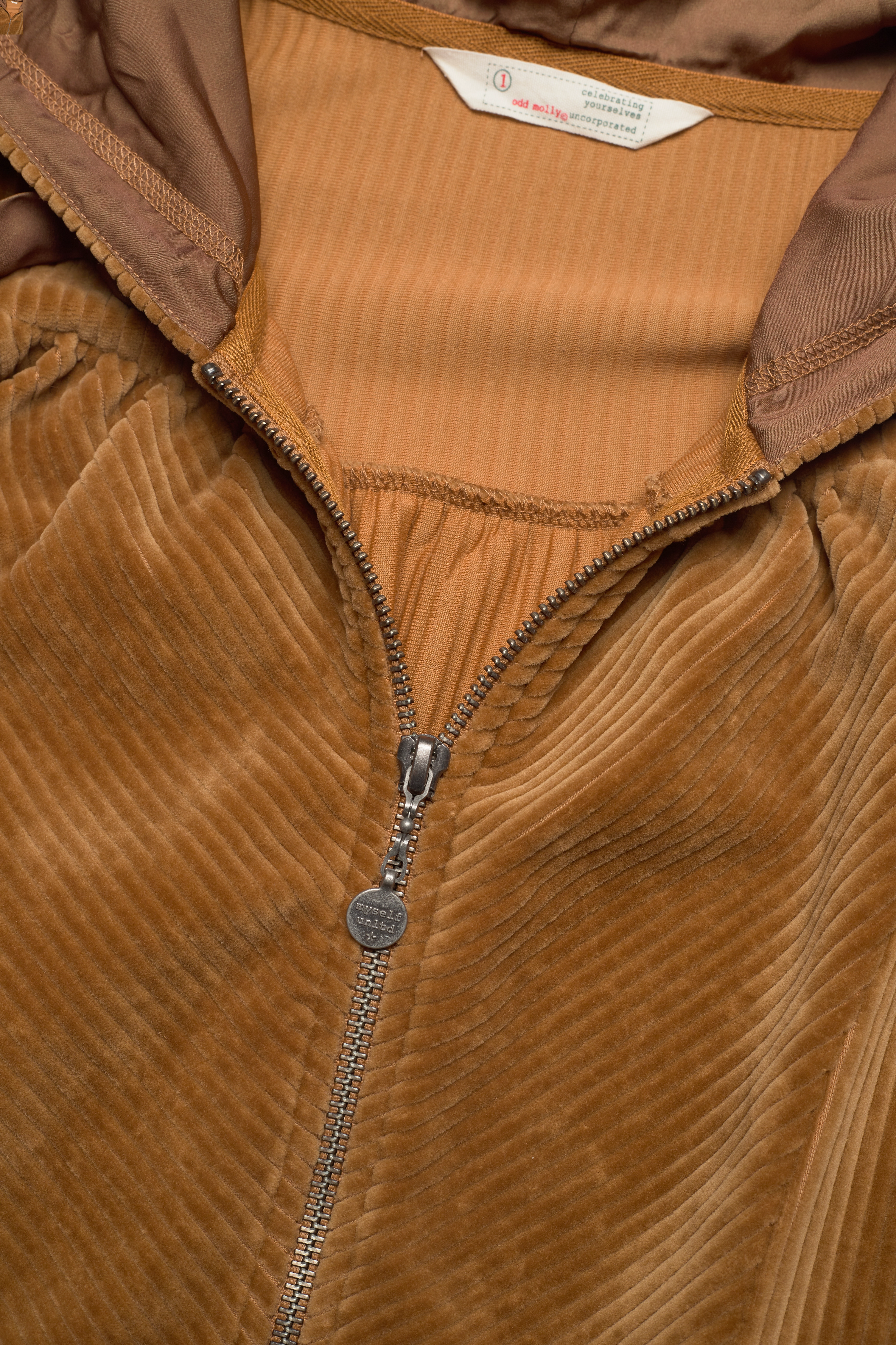 ODD MOLLY - Siri Hood Sweater - spiced honey - 4