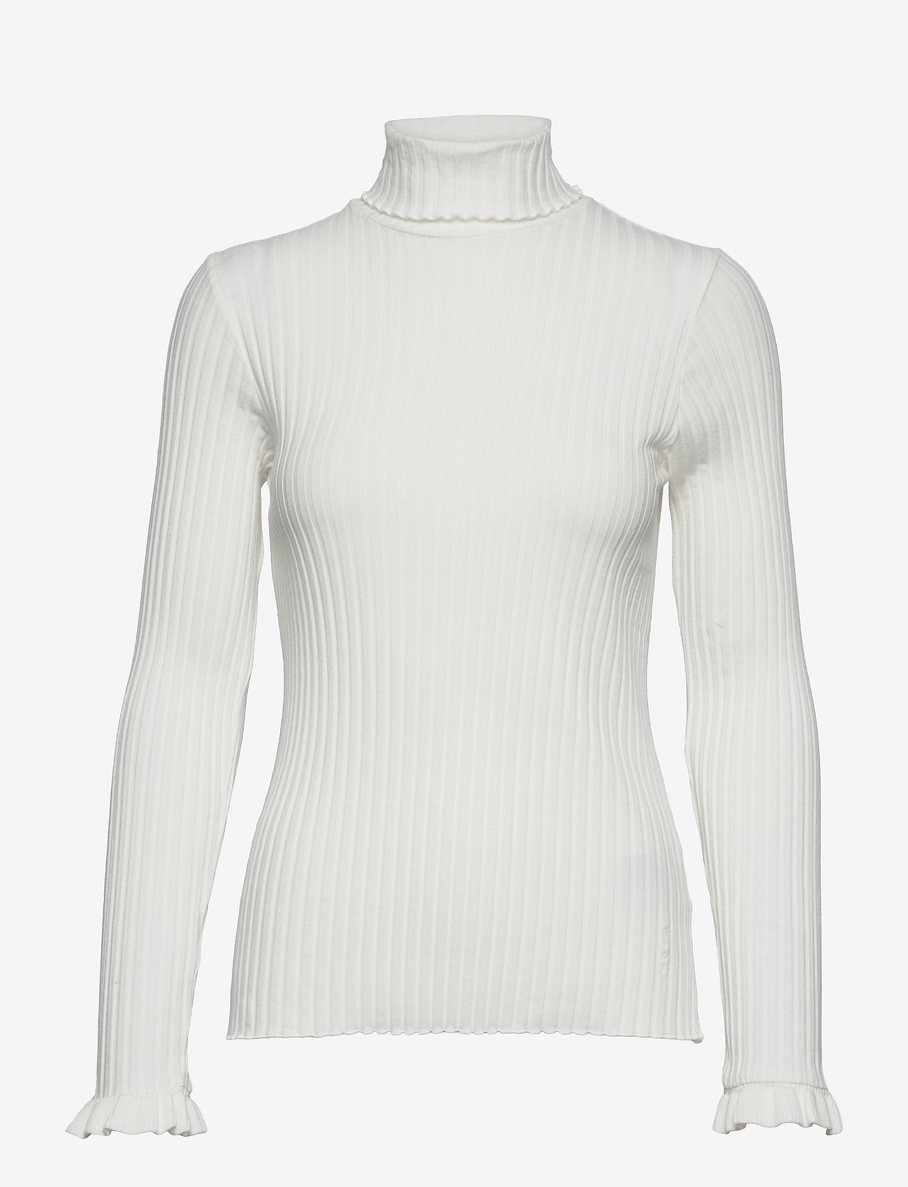 ODD MOLLY - Laila Top - light chalk - 0