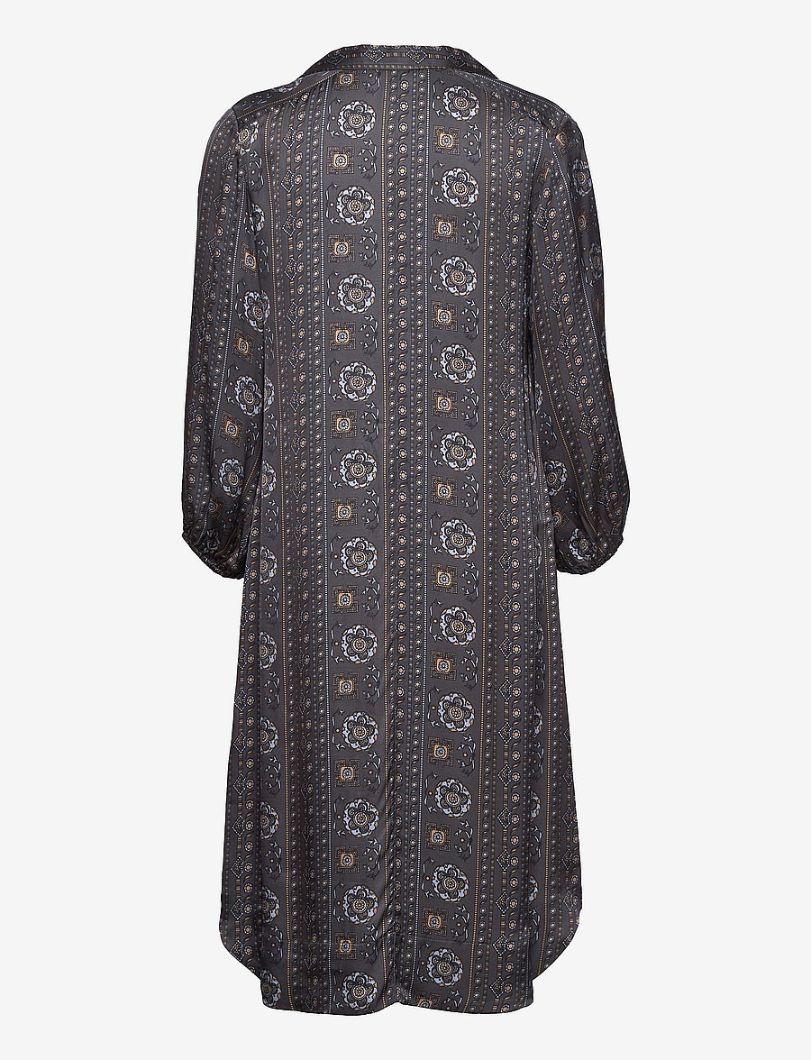 ODD MOLLY - Gia Dress - midikleider - asphalt - 2