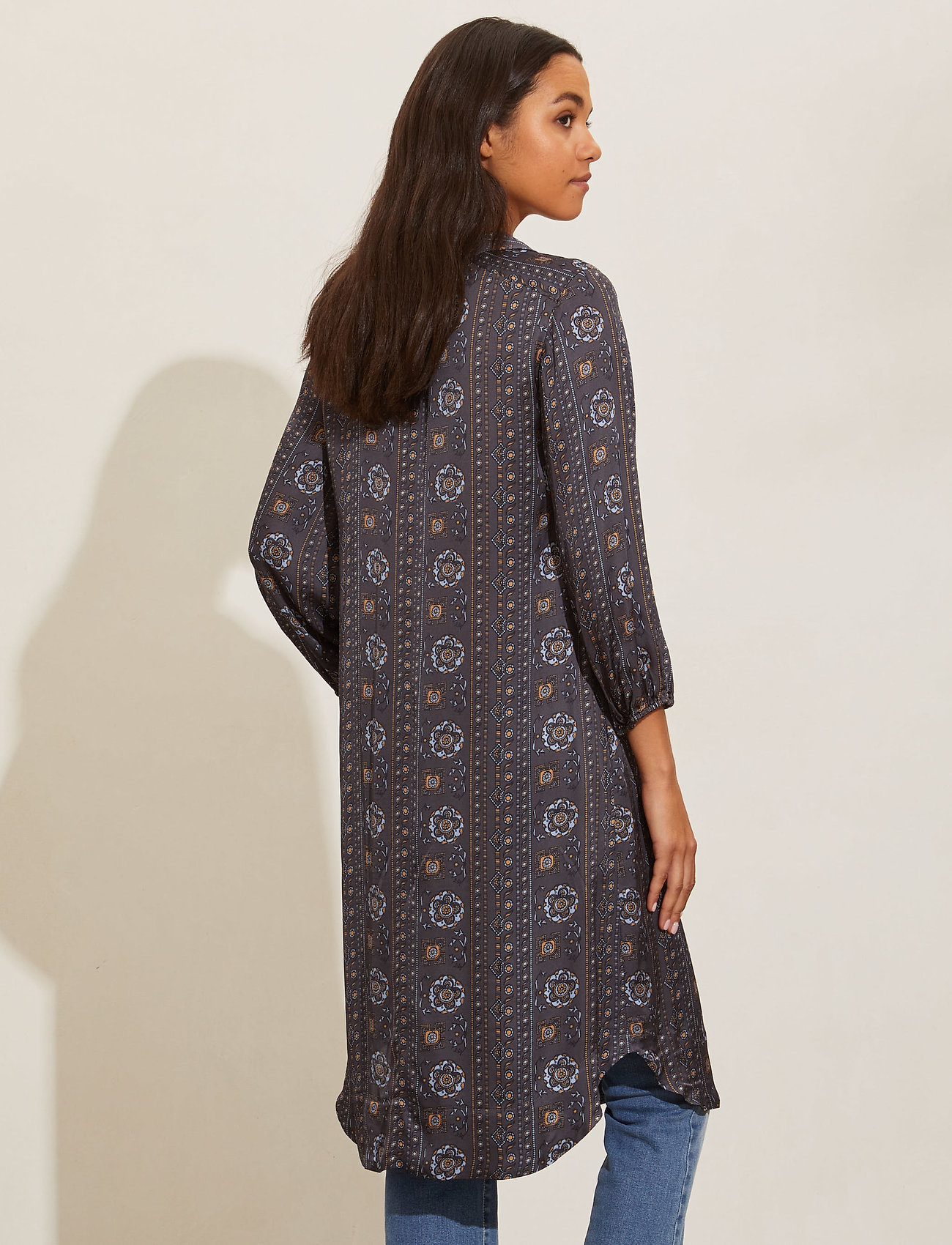 ODD MOLLY - Gia Dress - midi kjoler - asphalt - 3