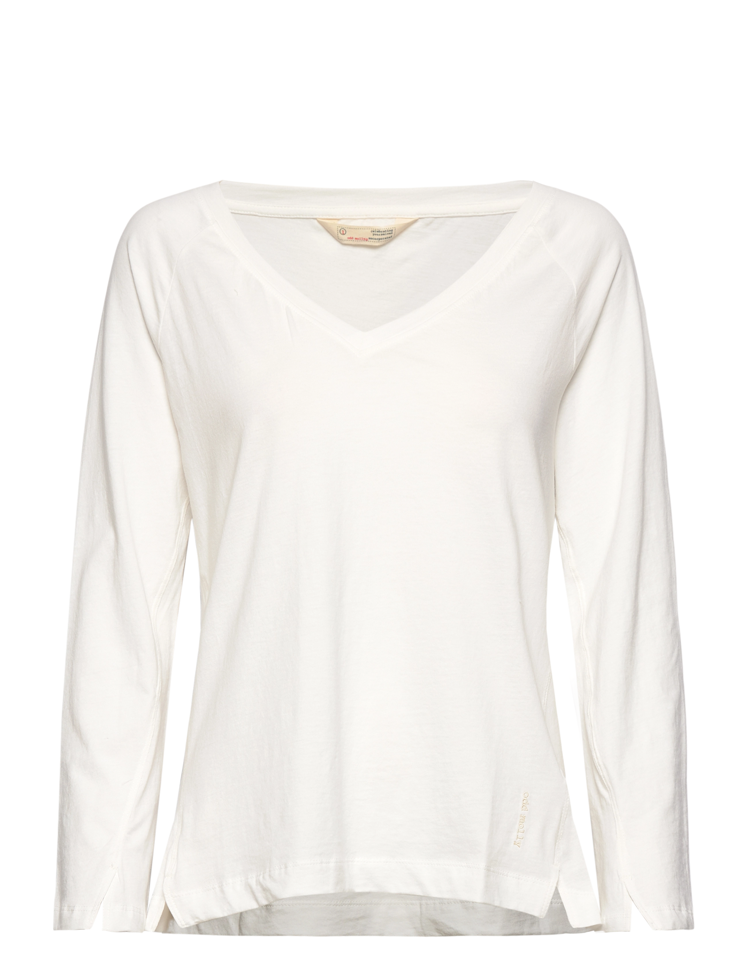 ODD MOLLY - Wilma L/S Top - light chalk - 0