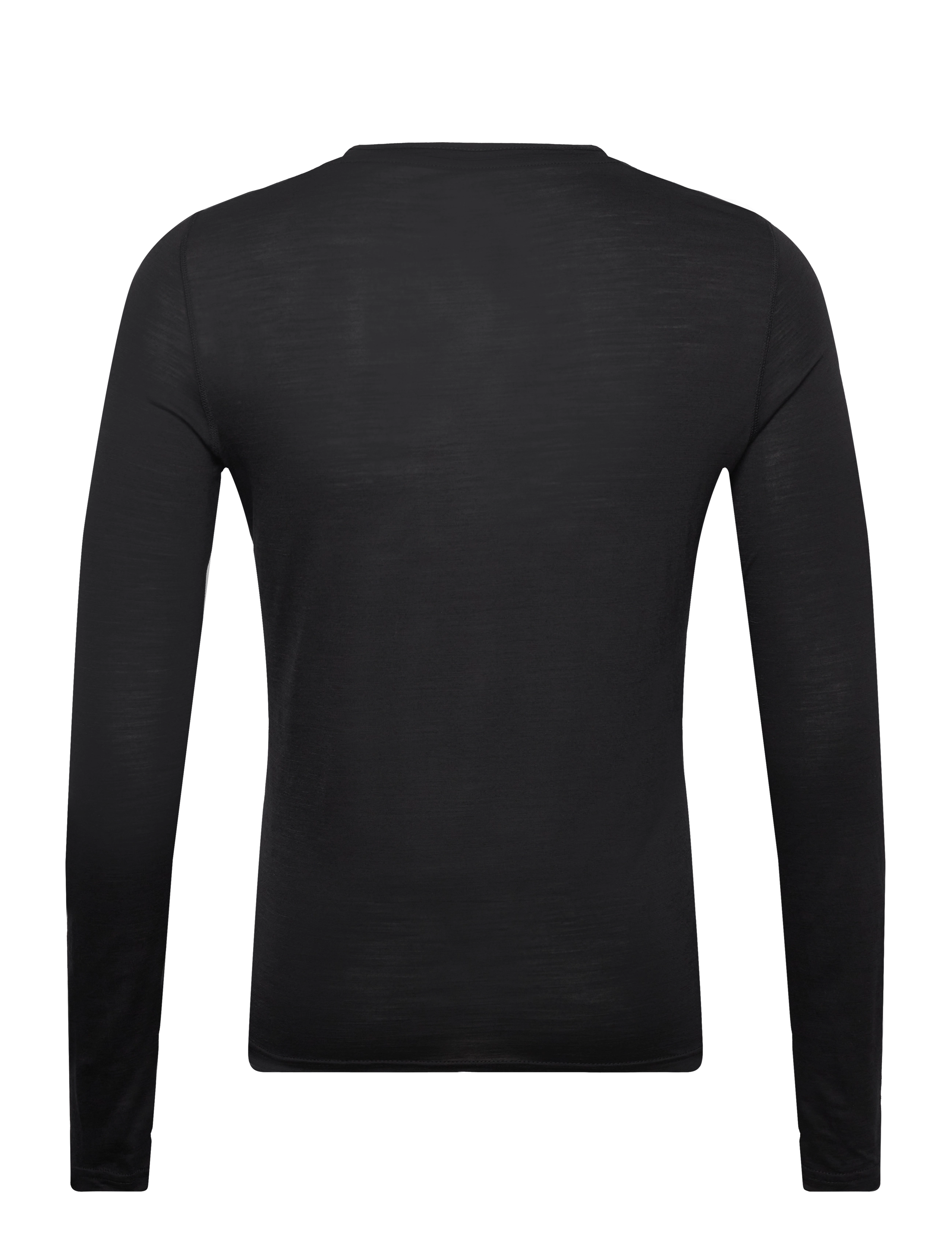 Odlo - ODLO BL TOP Crew neck l/s MERINO 130 - black - 1