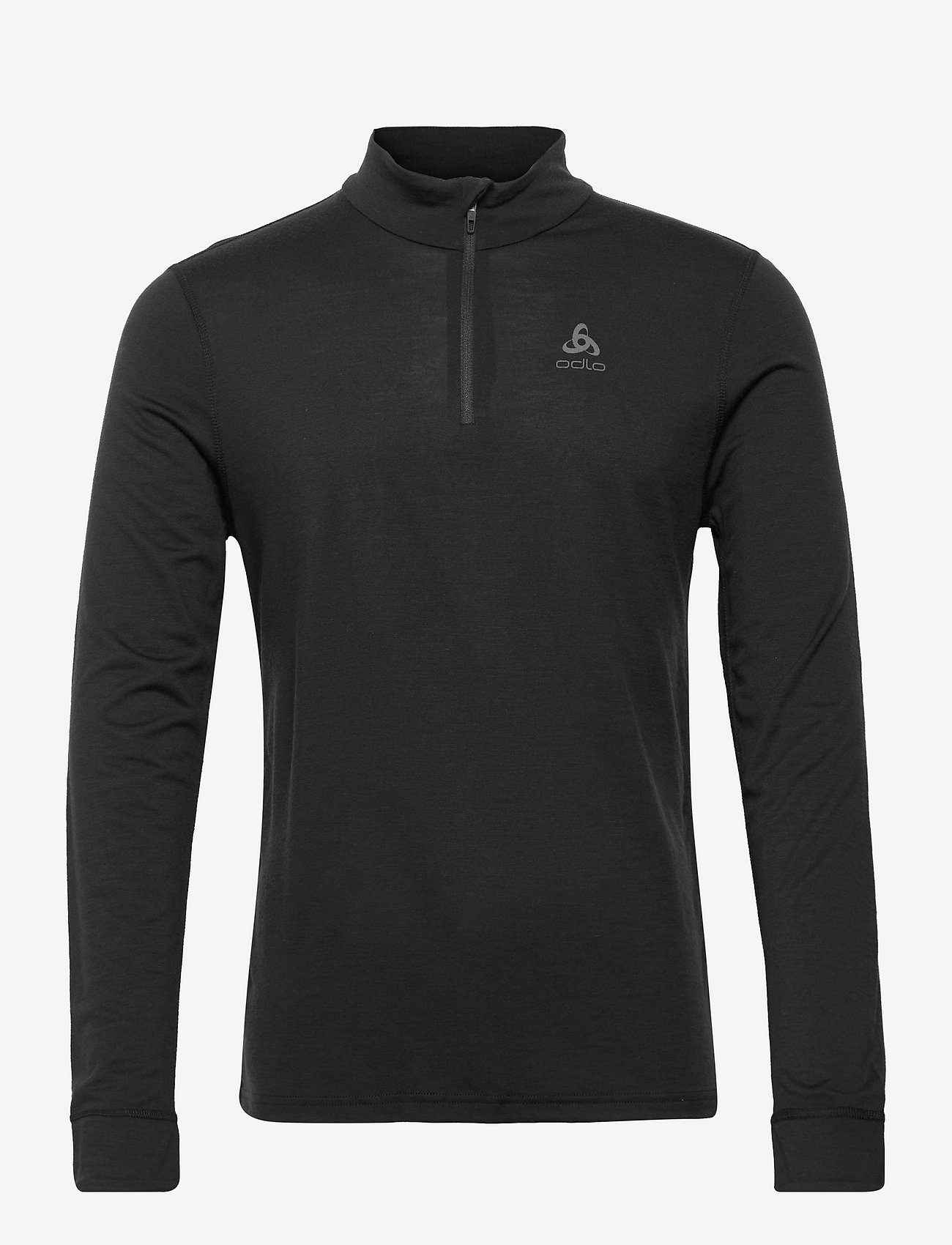 Odlo - ODLO M Turtleneck 100% Merino Warm - black - black - 0