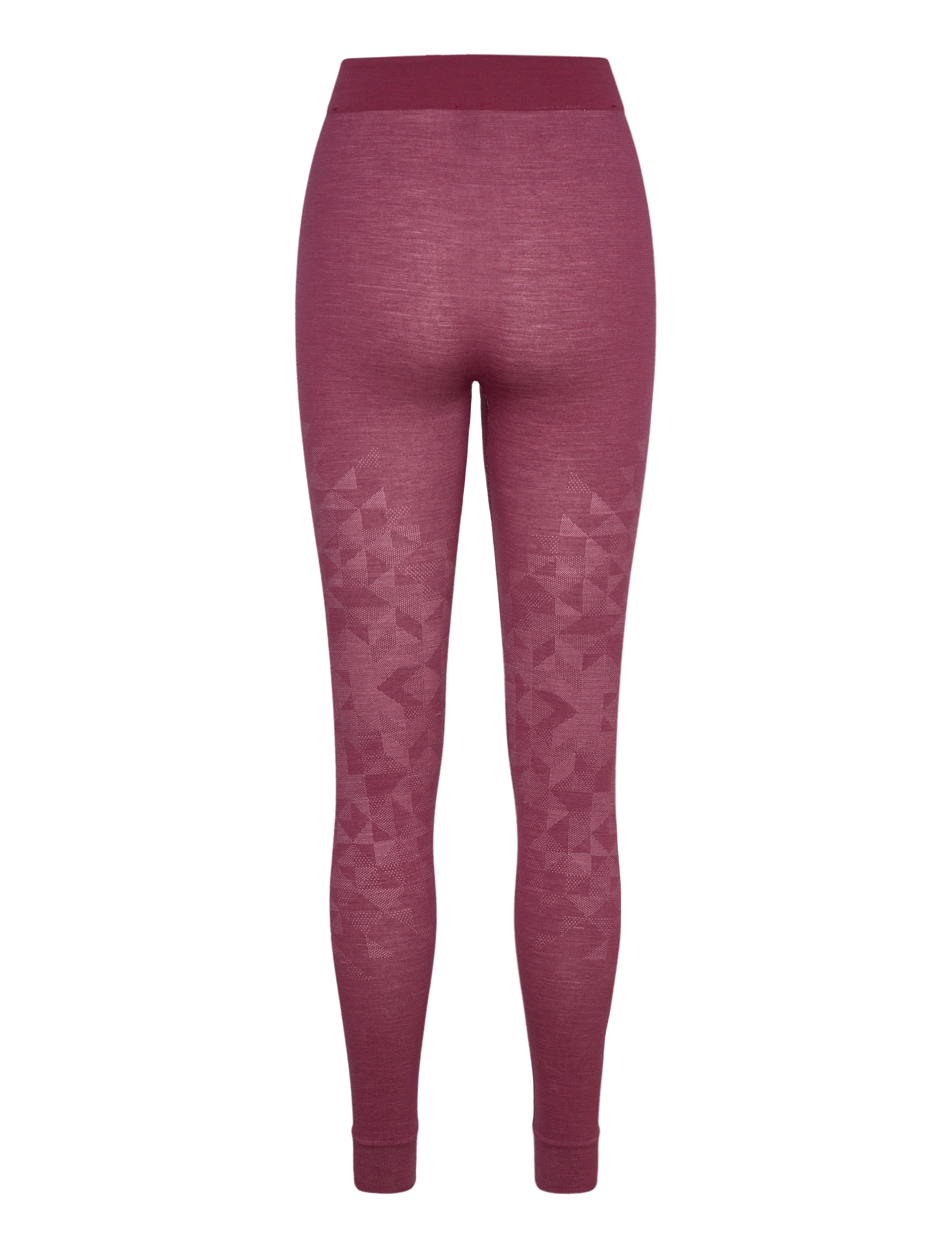 Odlo - ODLO BL BOTTOM long KINSHIP PW 200 - raspberry fudge melange - 1