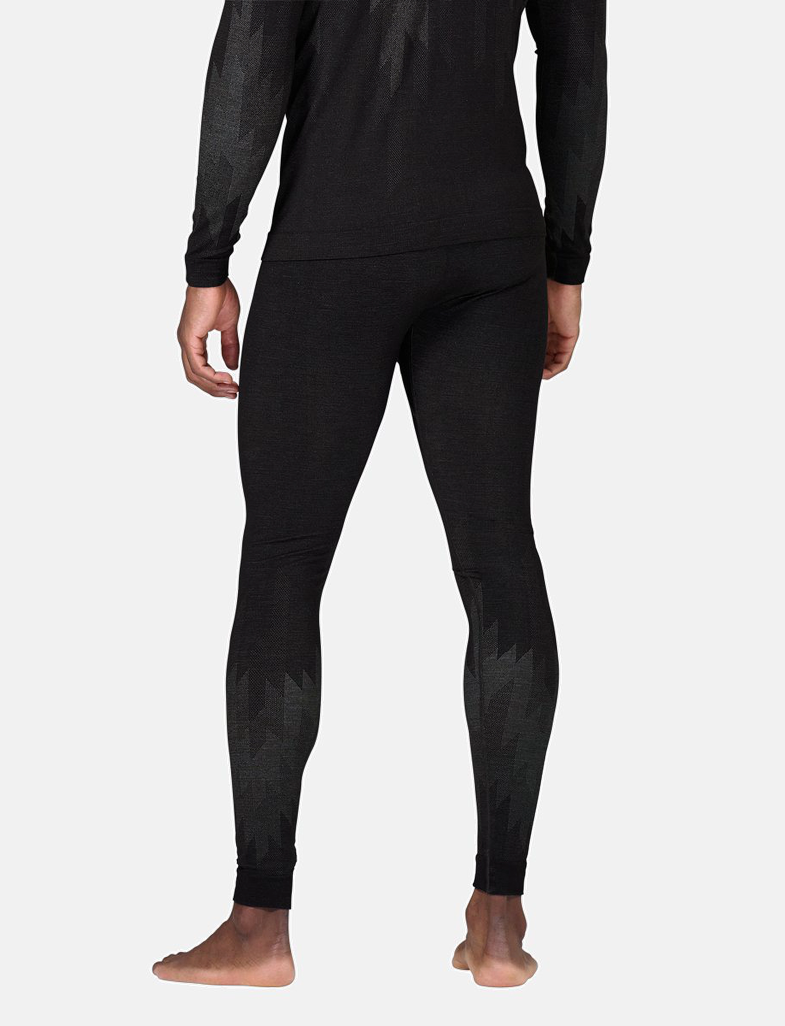 Odlo - ODLO BL BOTTOM long KINSHIP PW 200 - black melange - 3