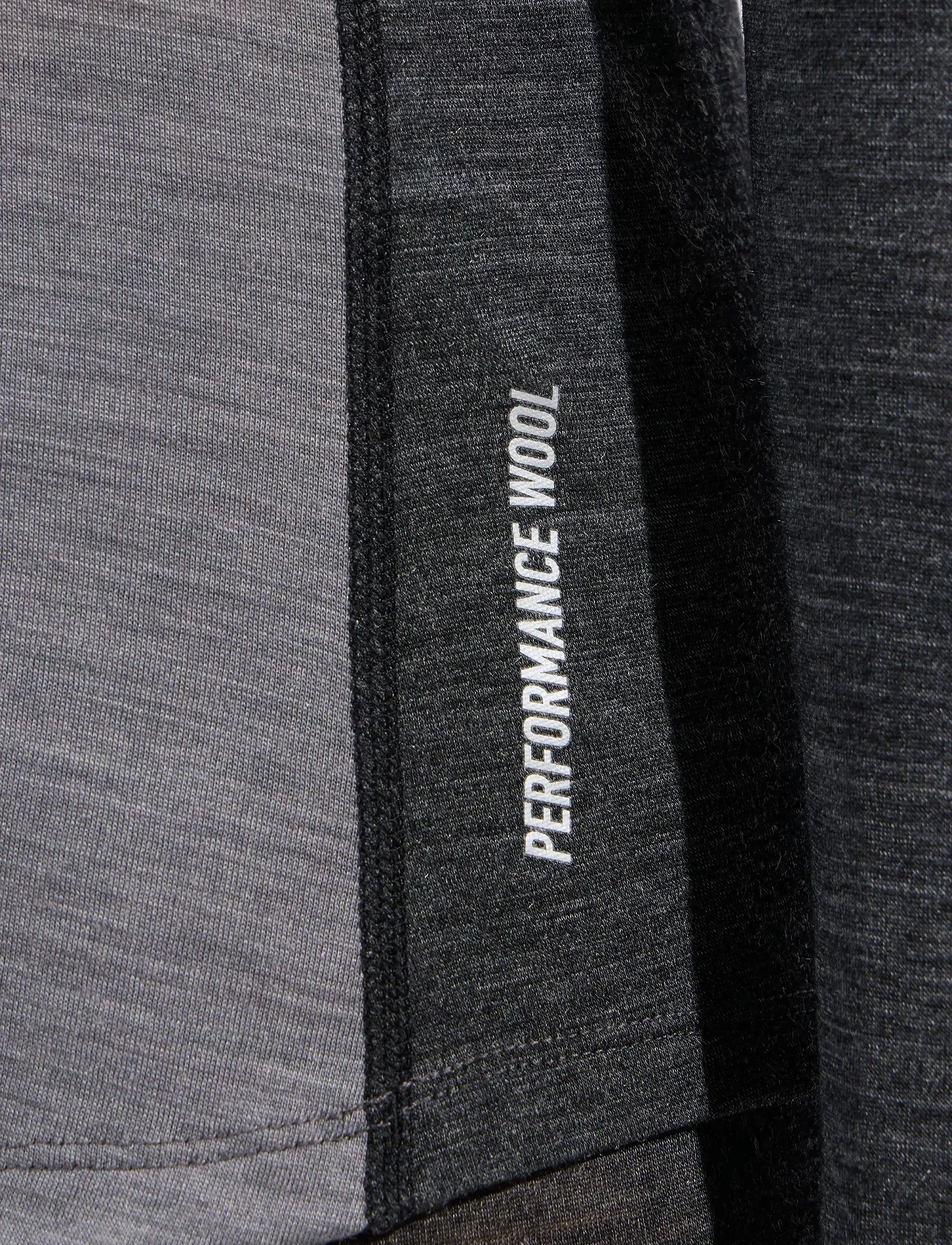 Odlo - Odlo Natural Performance Pw 150 Bl Top Crew Neck L/S - alussärgid ja t-särgid - grey melange - dark grey melange - 5