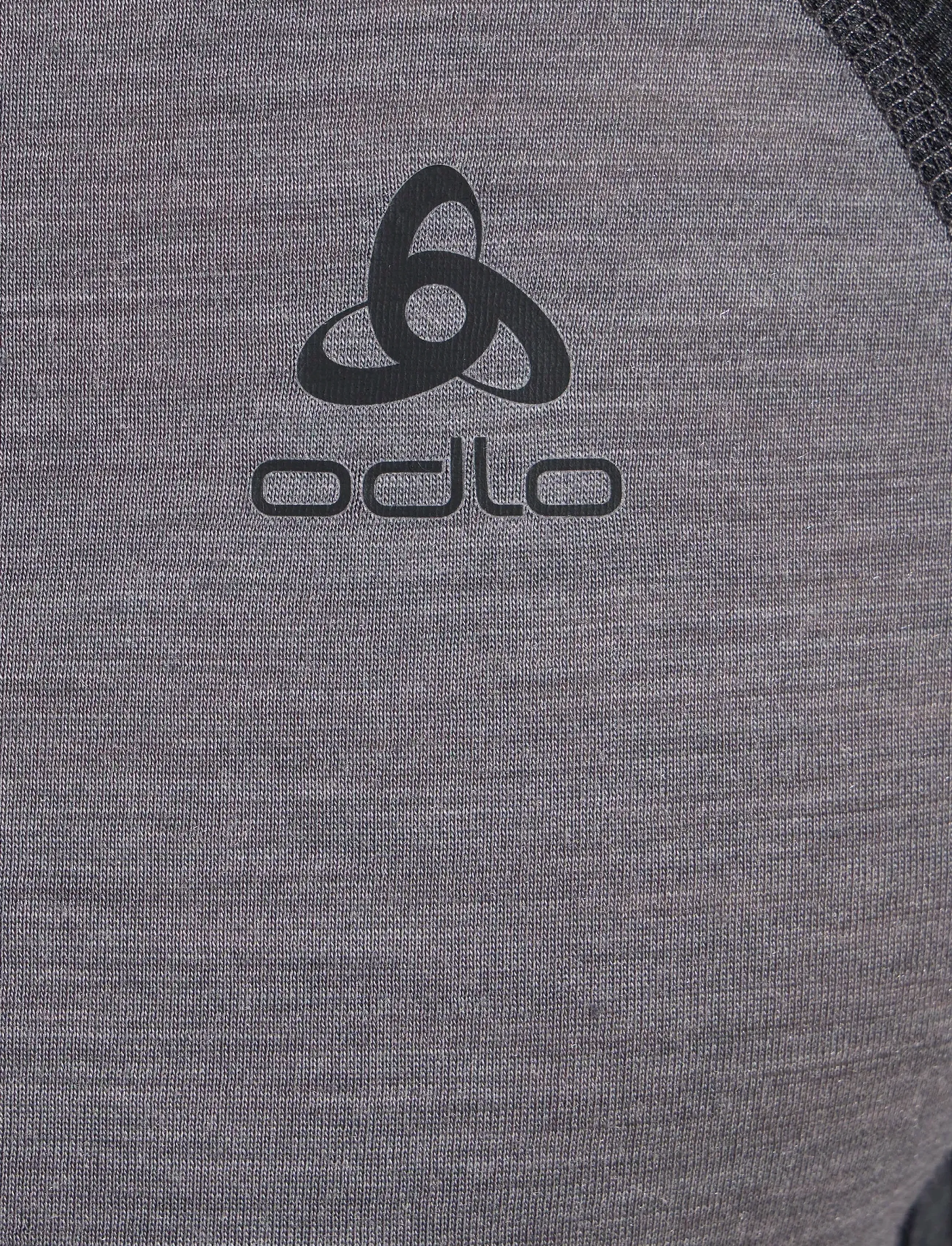 Odlo - Odlo Natural Performance Pw 150 Bl Top Crew Neck L/S - grey melange - dark grey melange - 4