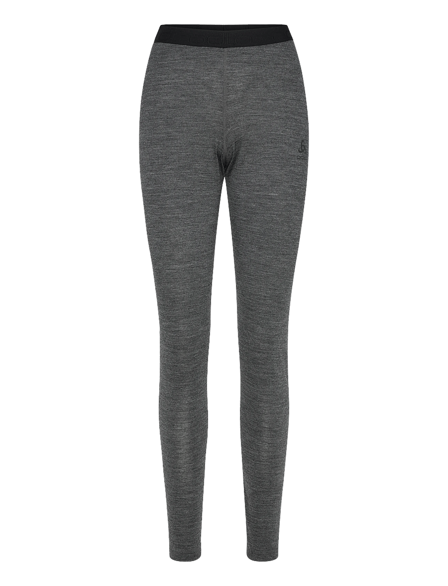 Odlo - Odlo Natural Performance Pw 150 Bl Bottom Long - grunnfatnaður - dark grey melange - 1