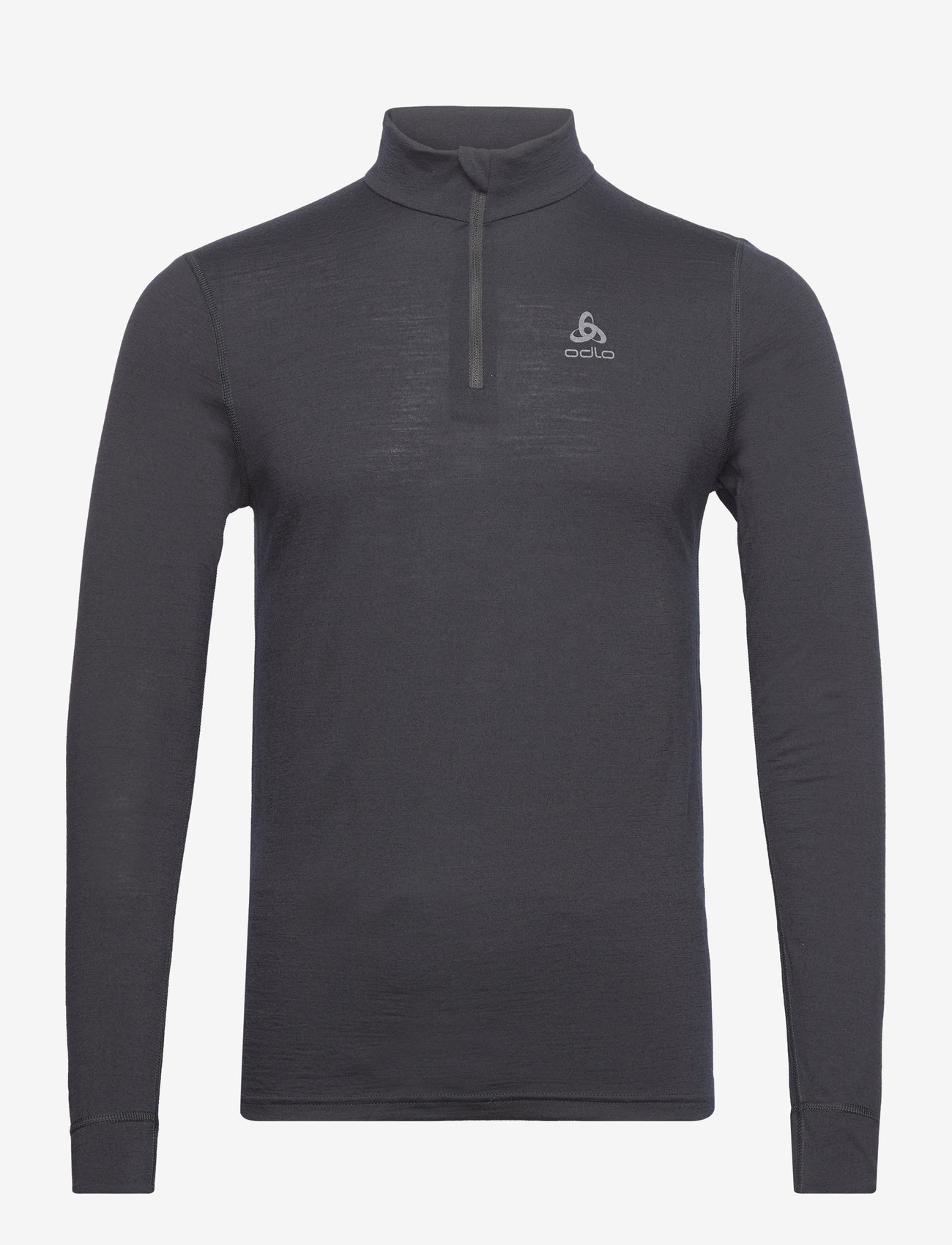 Odlo - Odlo Merino 200 Bl Top Turtle Neck L/S Half Zip - gifts below 100€ - black - 0