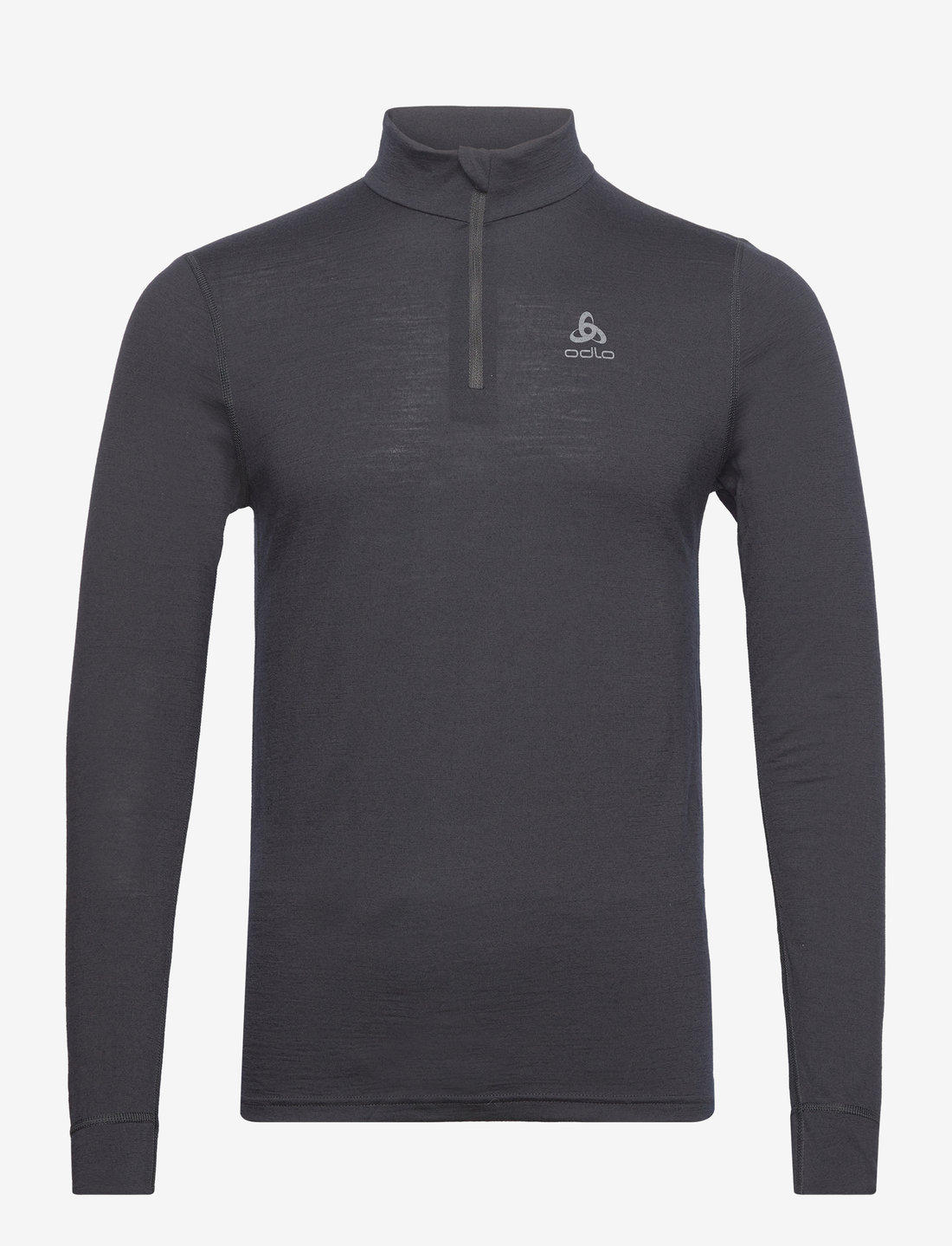 Odlo - Odlo Bl Top Turtle Neck L/S Half Zip Merino 200 - funktionsunterwäsche - oberteile - black - 1