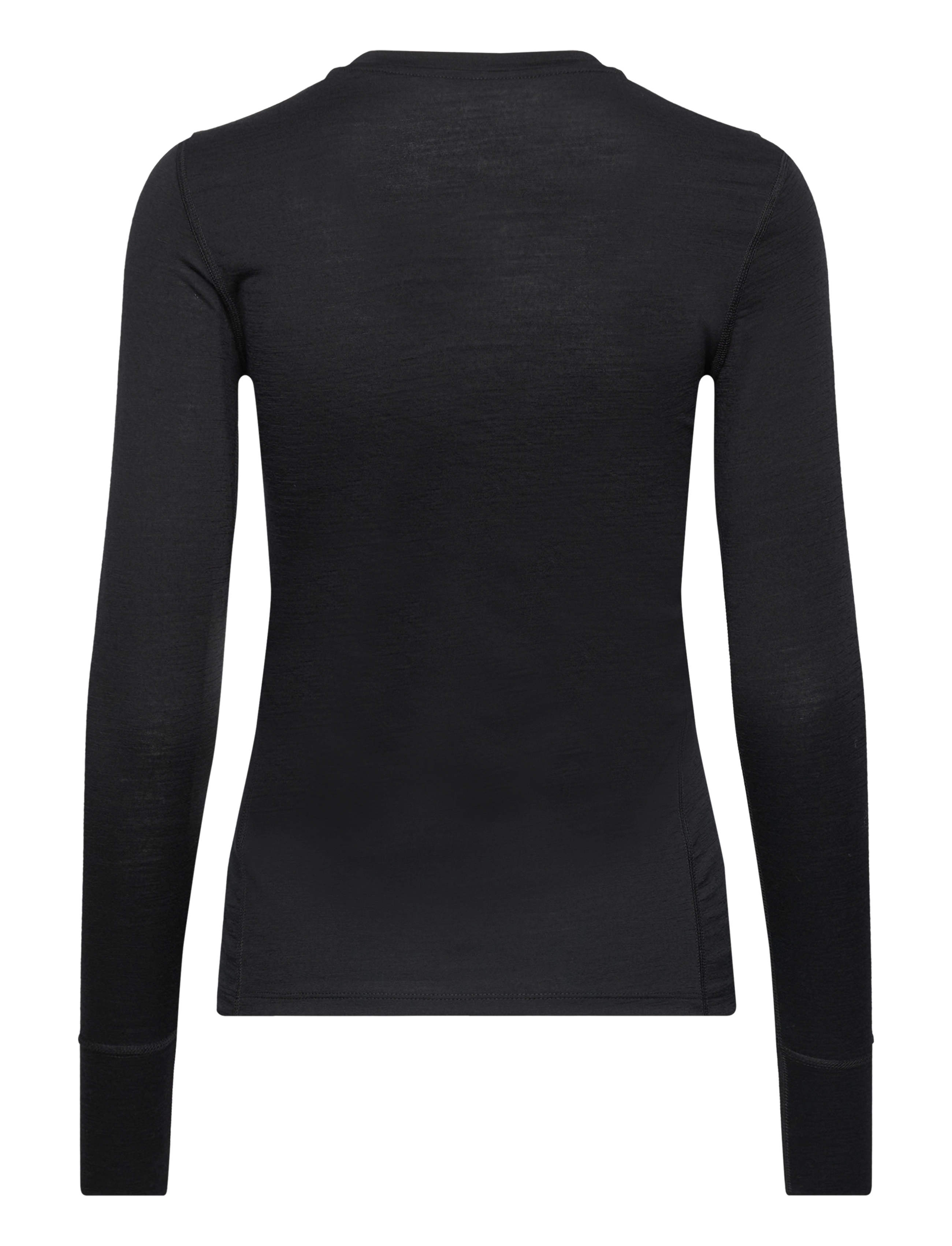Odlo - BL TOP crew neck l/s MERINO 200 - baselayer overdele - black - 2