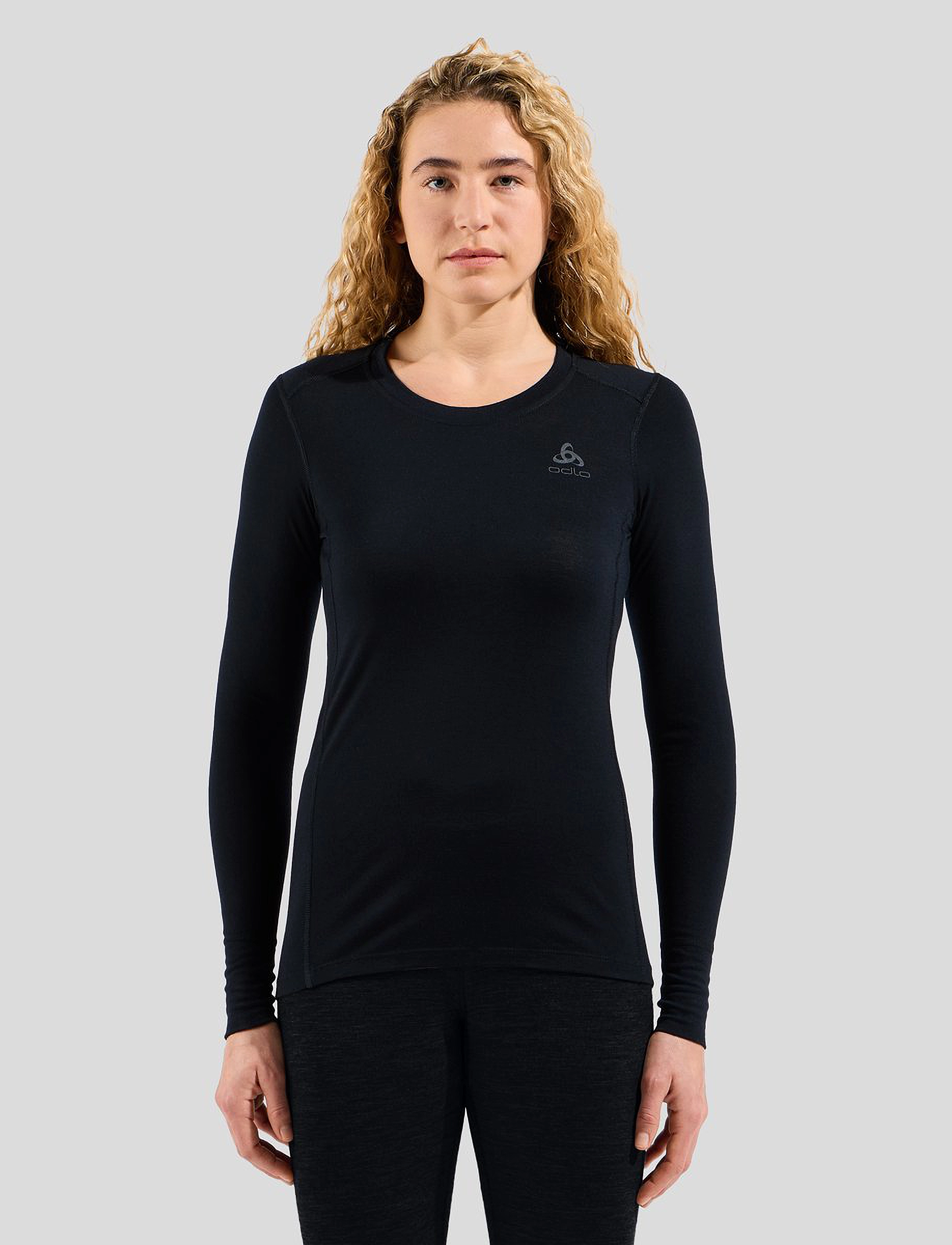 Bl Top Crew Neck L/S Merino 200
