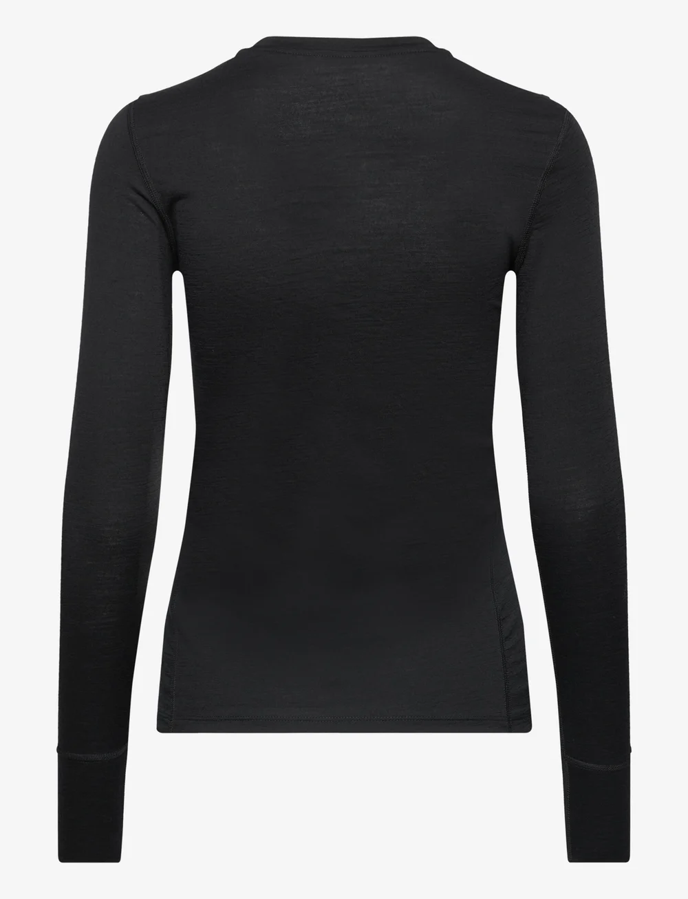 Odlo - Odlo Merino 200 Bl Top Crew Neck L/S - aluskihina kantavad alussärgid - black - 2