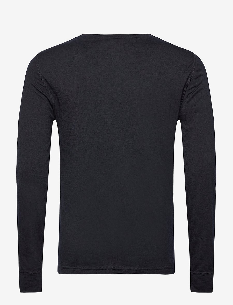 Odlo - BL TOP crew neck l/s MERINO 200 - black - 2