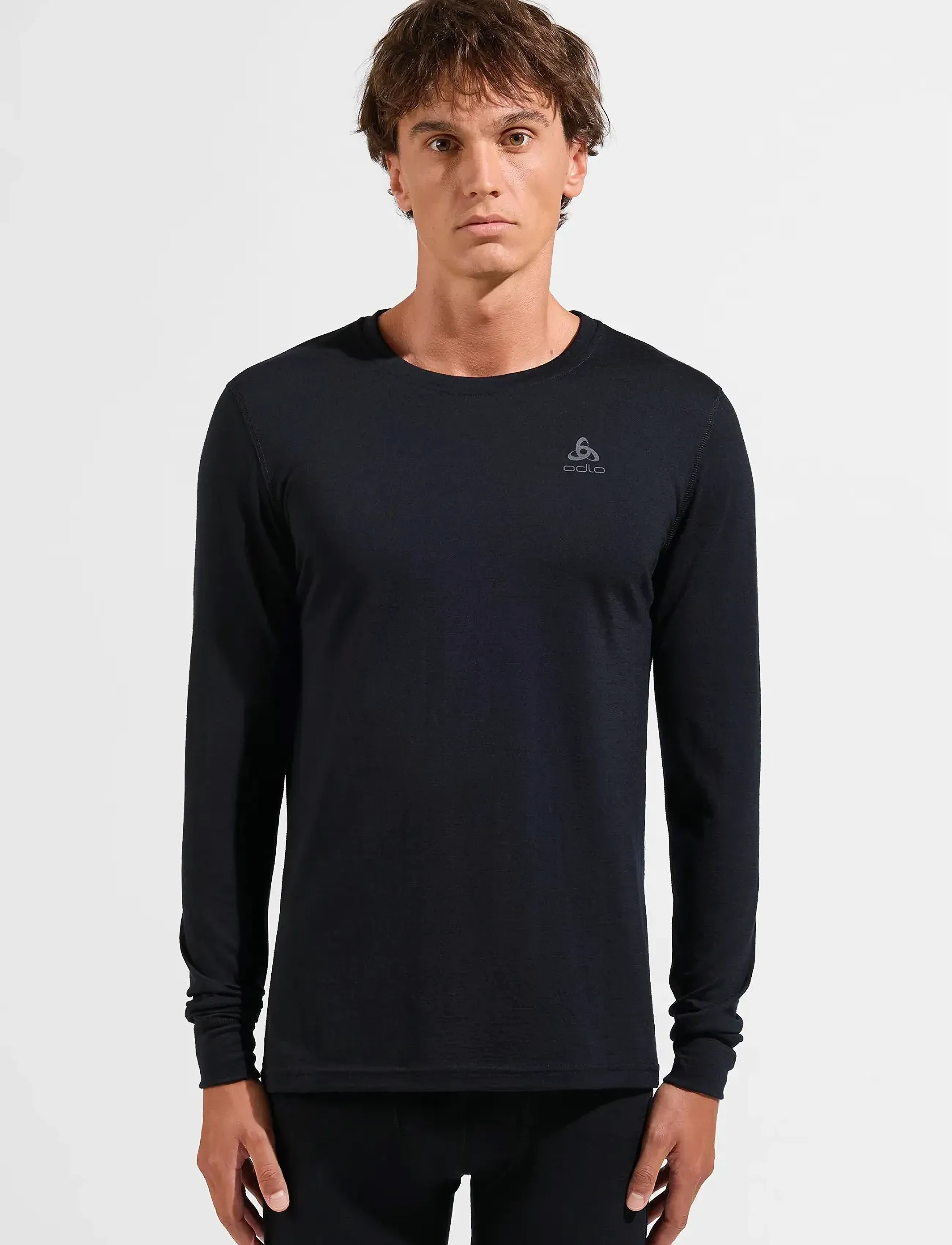 Bl Top Crew Neck L/S Merino 200