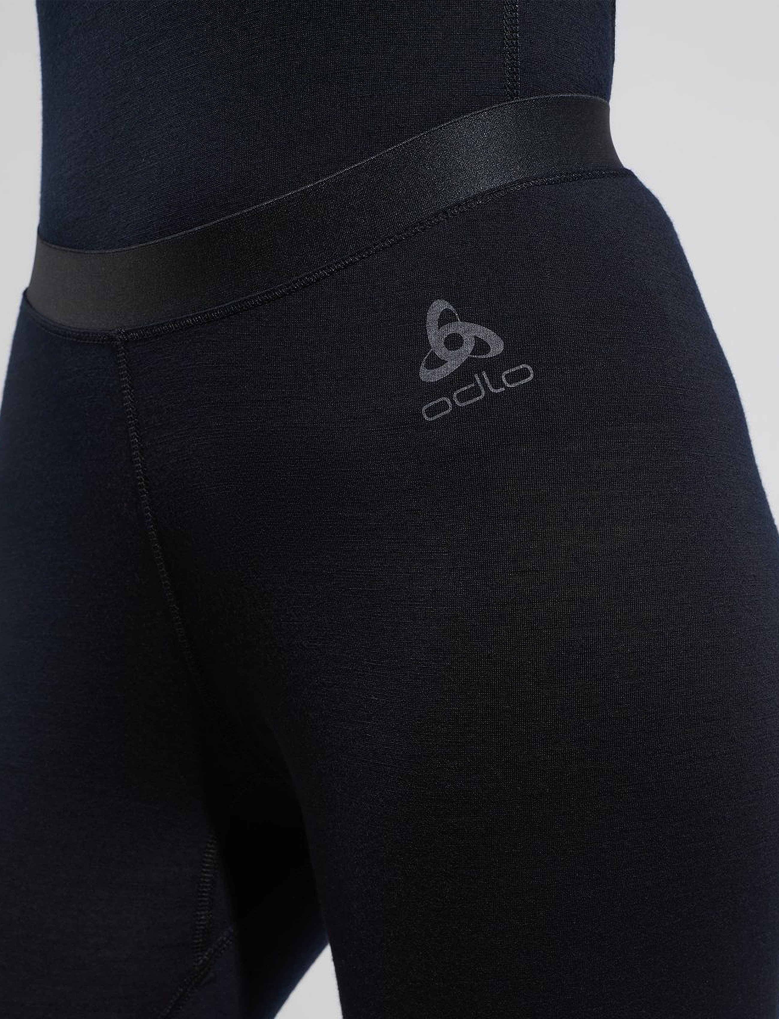 Odlo - BL BOTTOM long MERINO 200 - basesayer underdele - black - 4