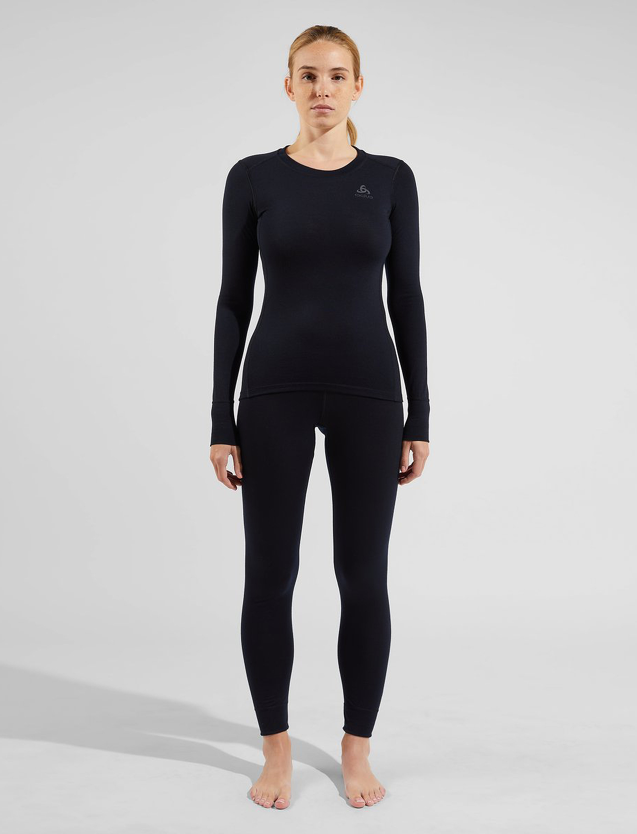 Odlo - BL BOTTOM long MERINO 200 - basesayer underdele - black - 5