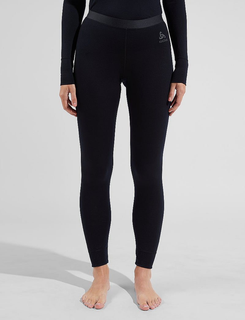 Odlo - Odlo Merino 200 Bl Bottom Long - funkionsunterwäsche - hosen - black - 0