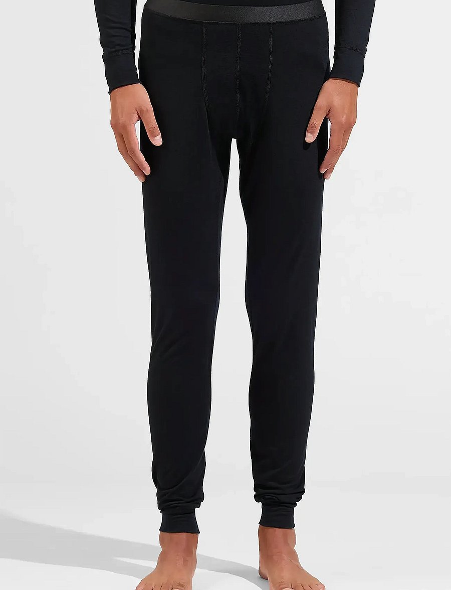 Odlo - BL BOTTOM long MERINO 200 - black - 0