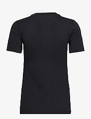 Odlo - ODLO BL TOP crew neck s/s MERINO 160 - t-shirts - black - 1