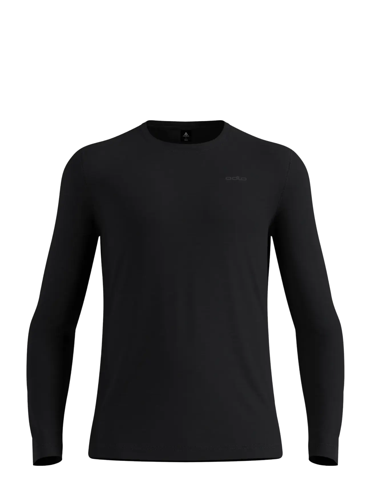 Odlo BL TOP crew neck l/s MERINO 160 - Unterwäsche - BLACK / black