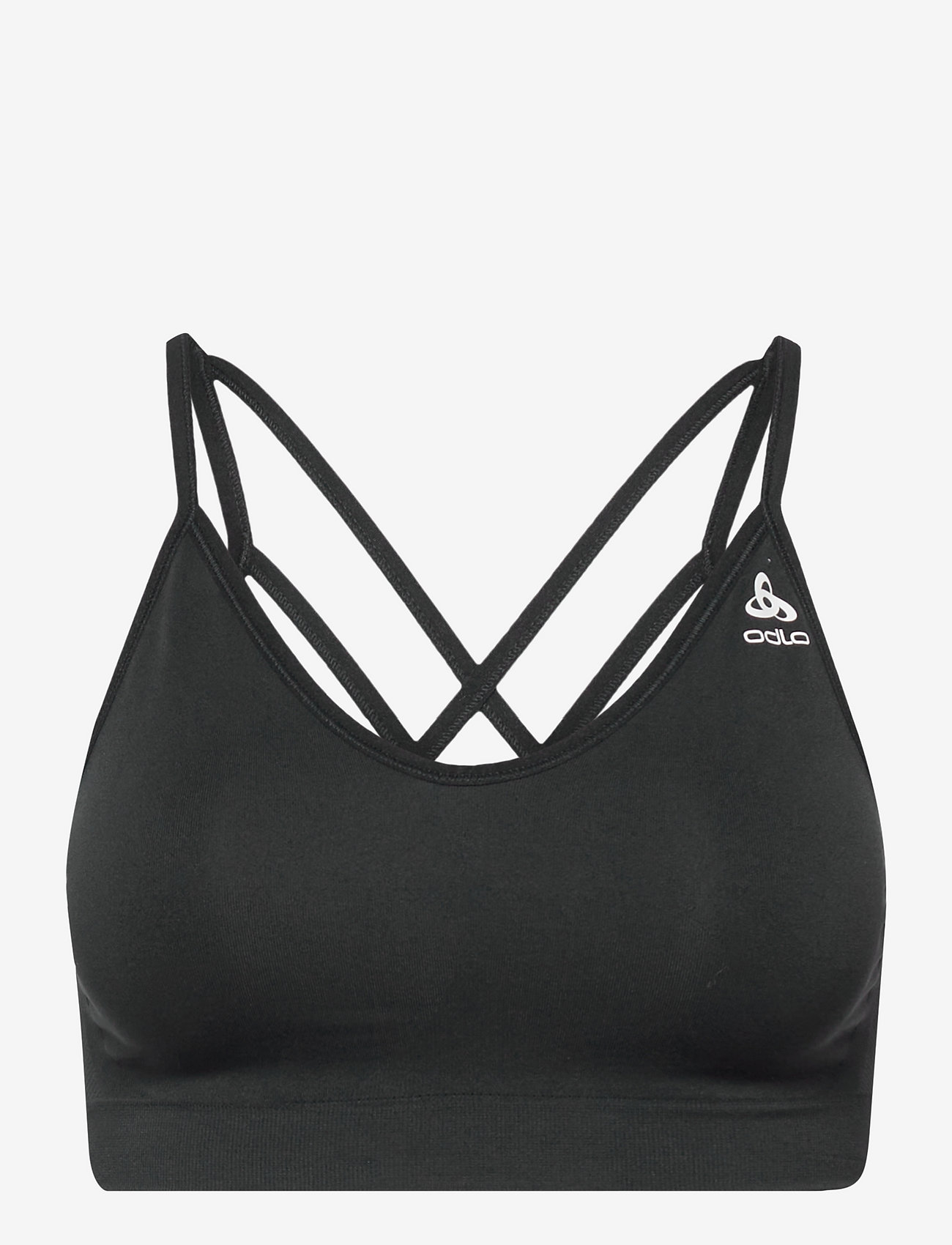 Odlo - ODLO Sport bra SEAMLESS SOFT - sport bras: low - black - grey melange - 0