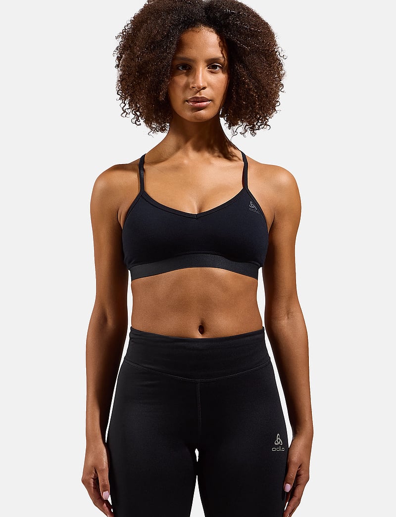 Odlo - Odlo Merino Soft Sport Bra - madal toestus - black - 0